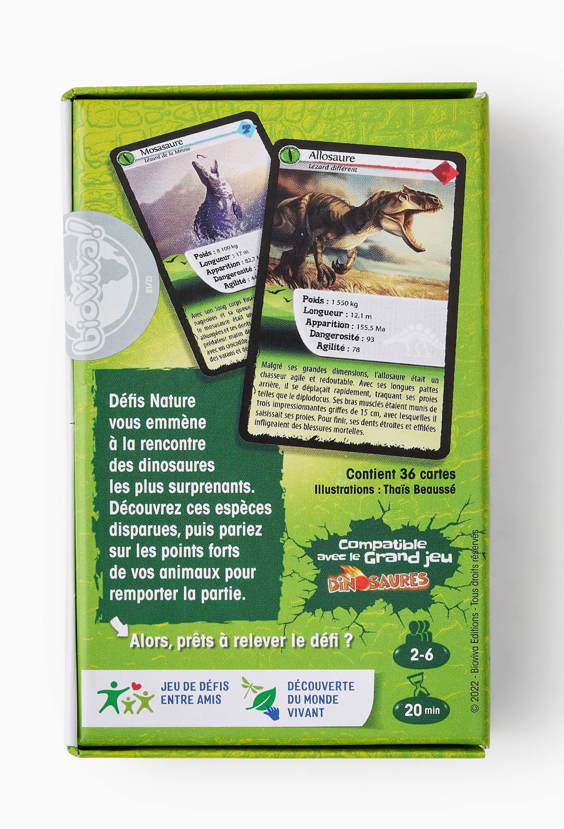 D&eacute;fis Nature - Dinosaures 1, , large image number 1