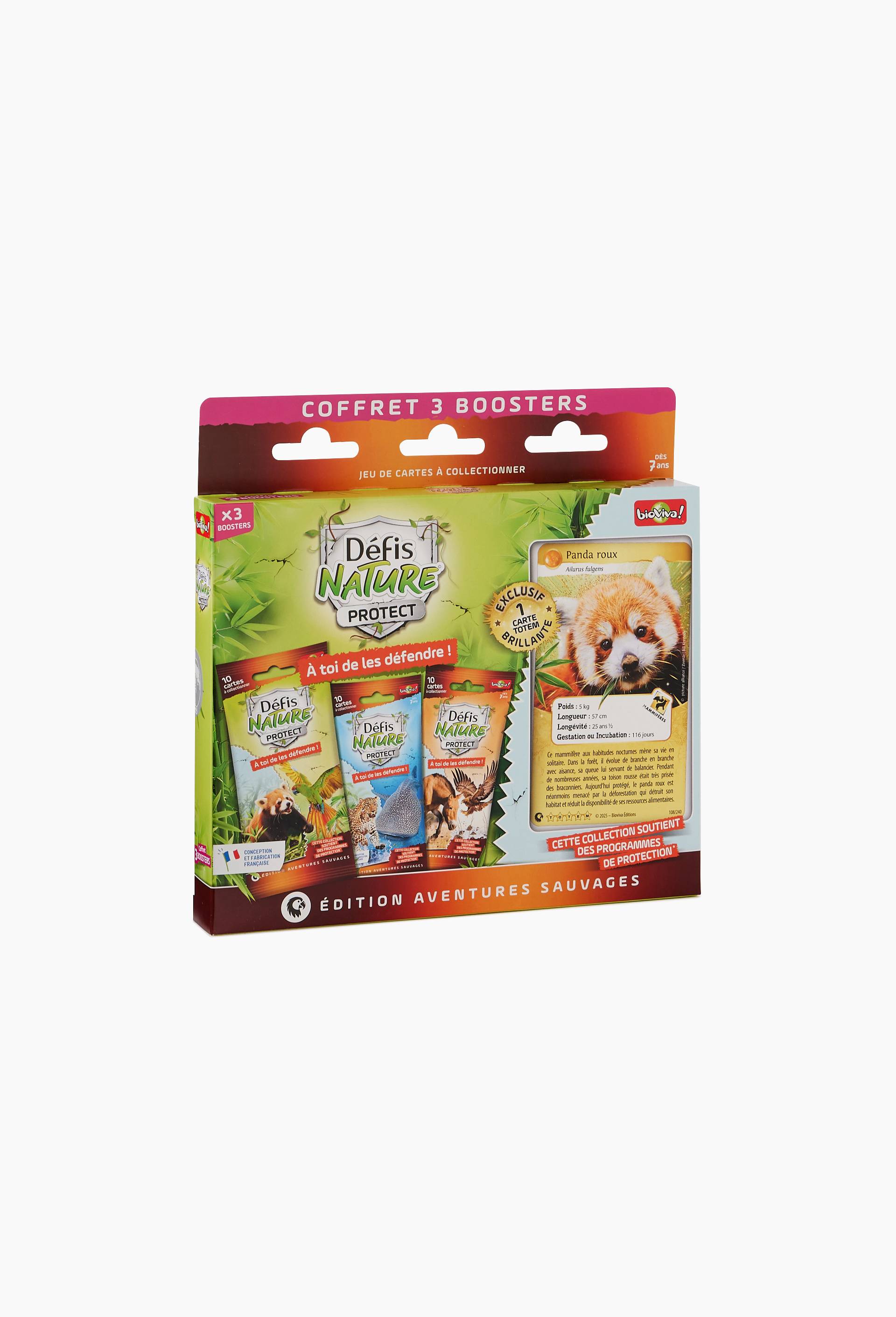 COFFRET 3 BOOSTERS PANDA ROUX, , large image number 0.0