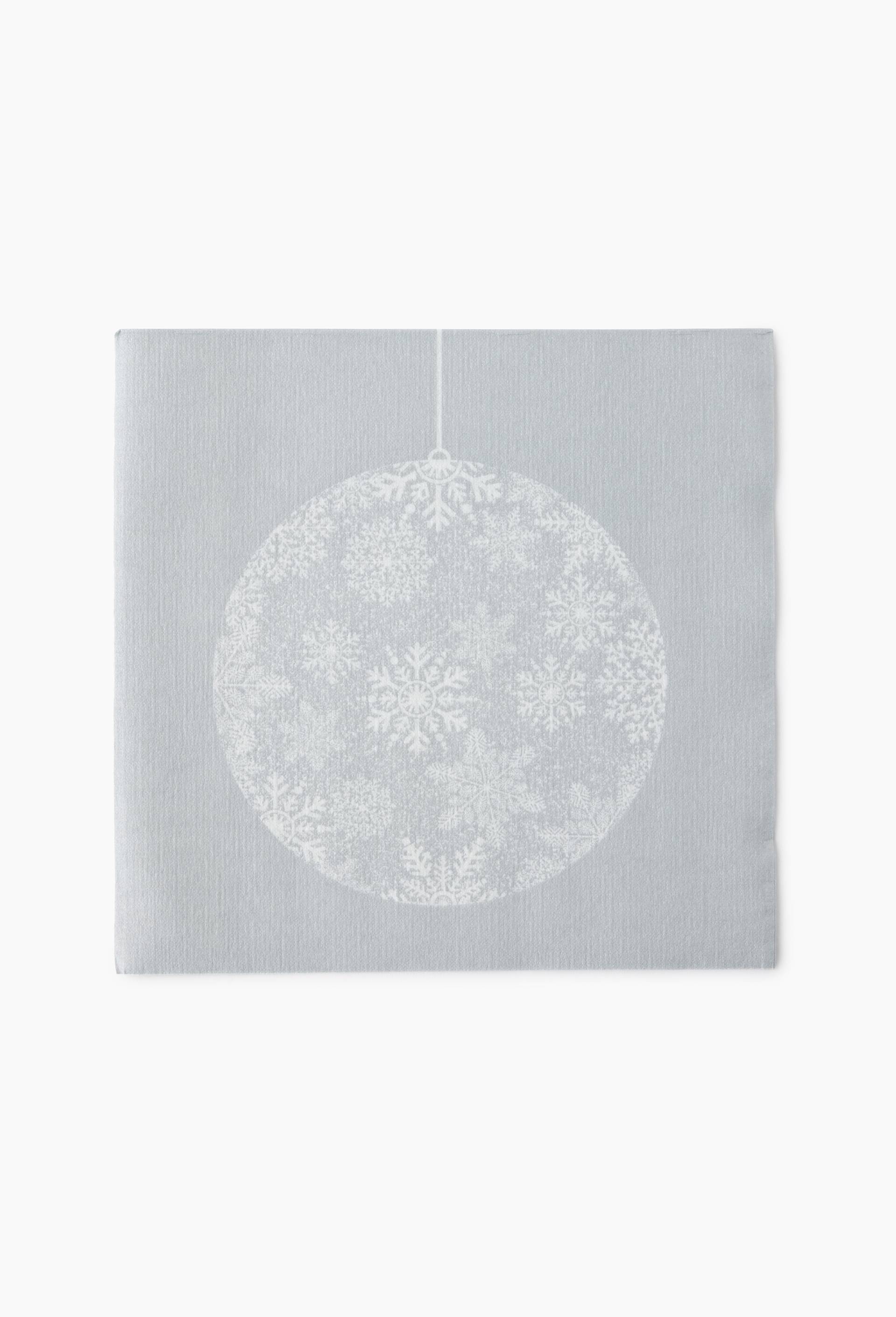 20 serviettes 40x40cm, boule de No&euml;l, , large image number 0.0
