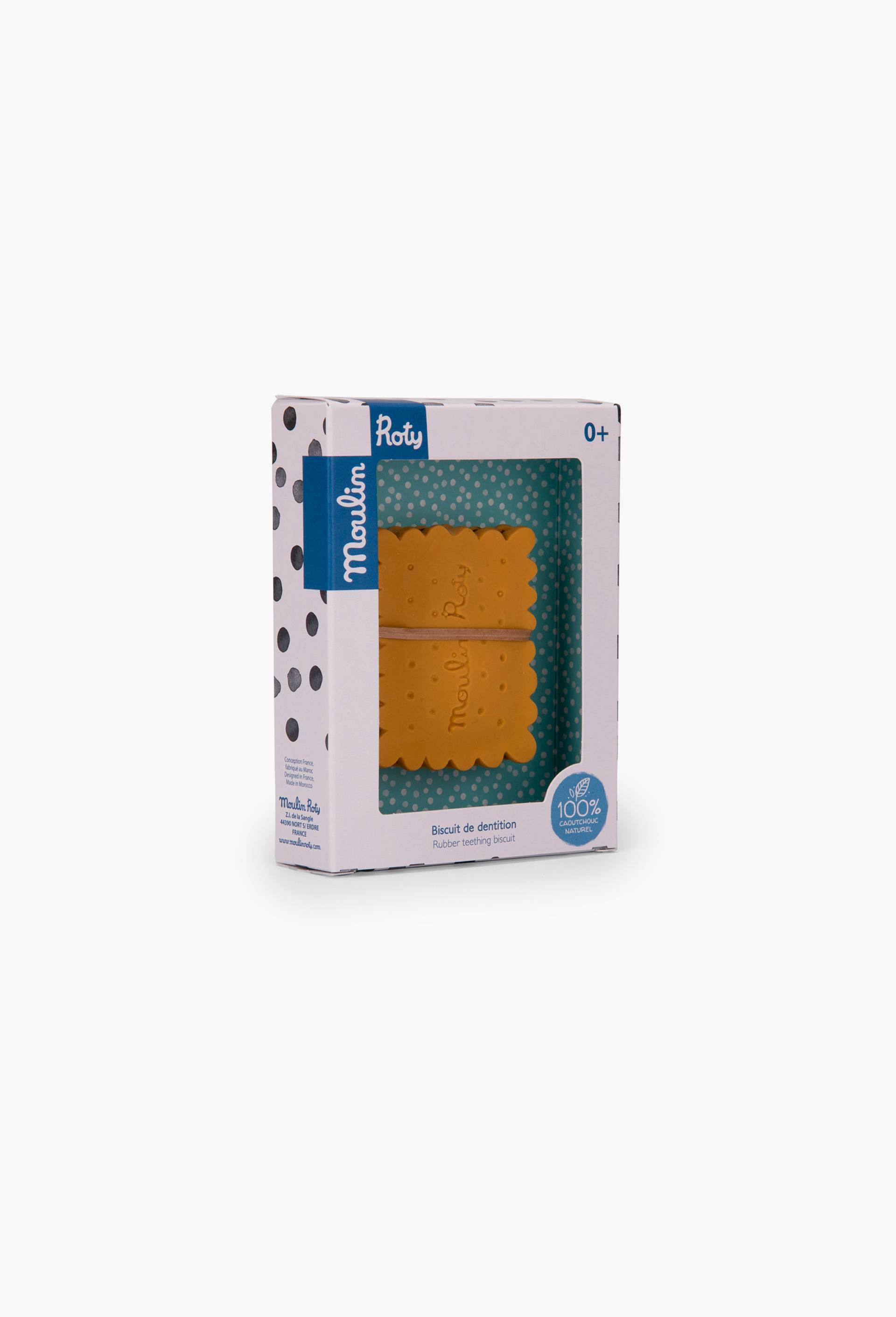 Biscuit de dentition caoutchouc - Puce & Pilou, , large image number 0.0