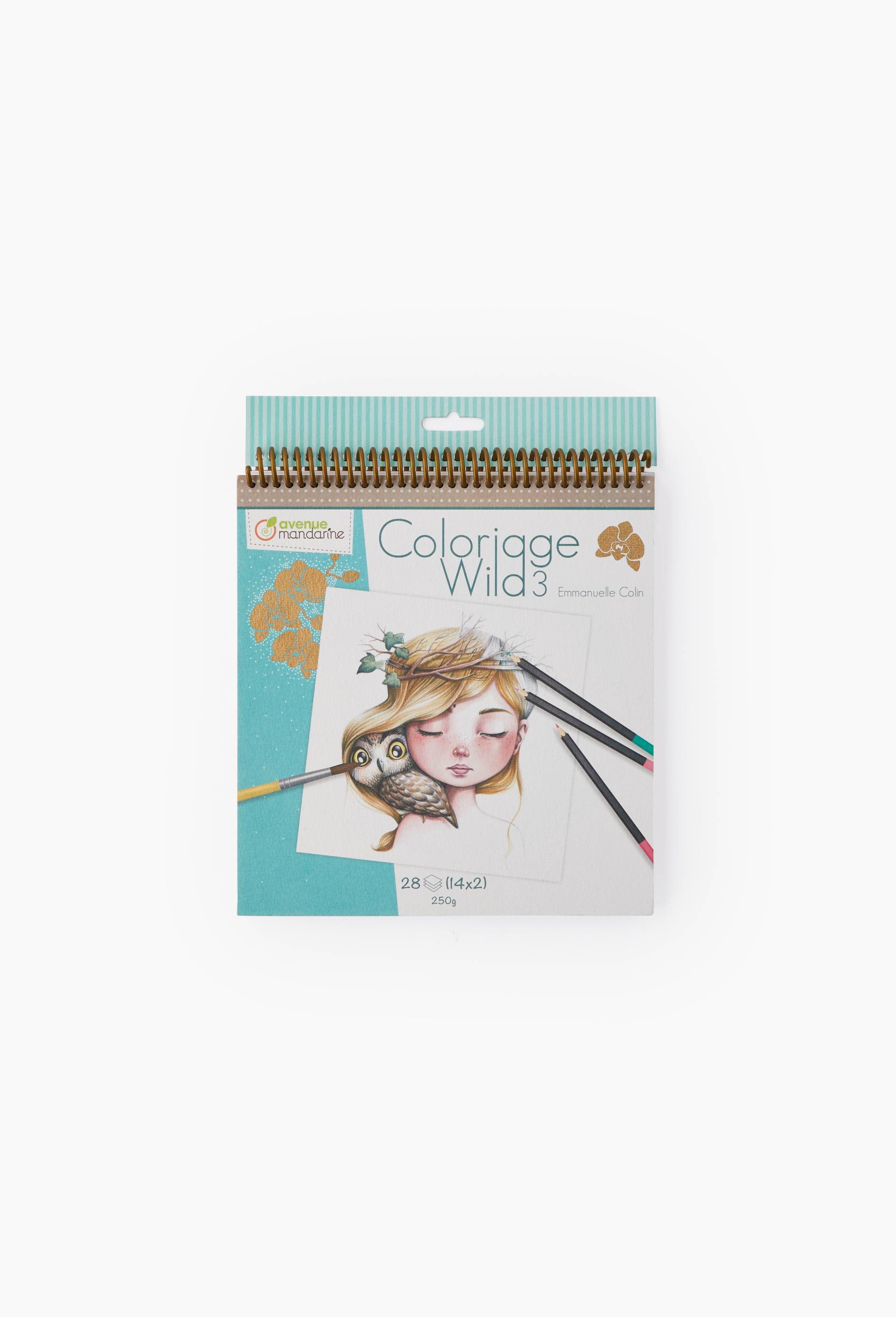 Carnet de coloriage wild 3, , large image number 0