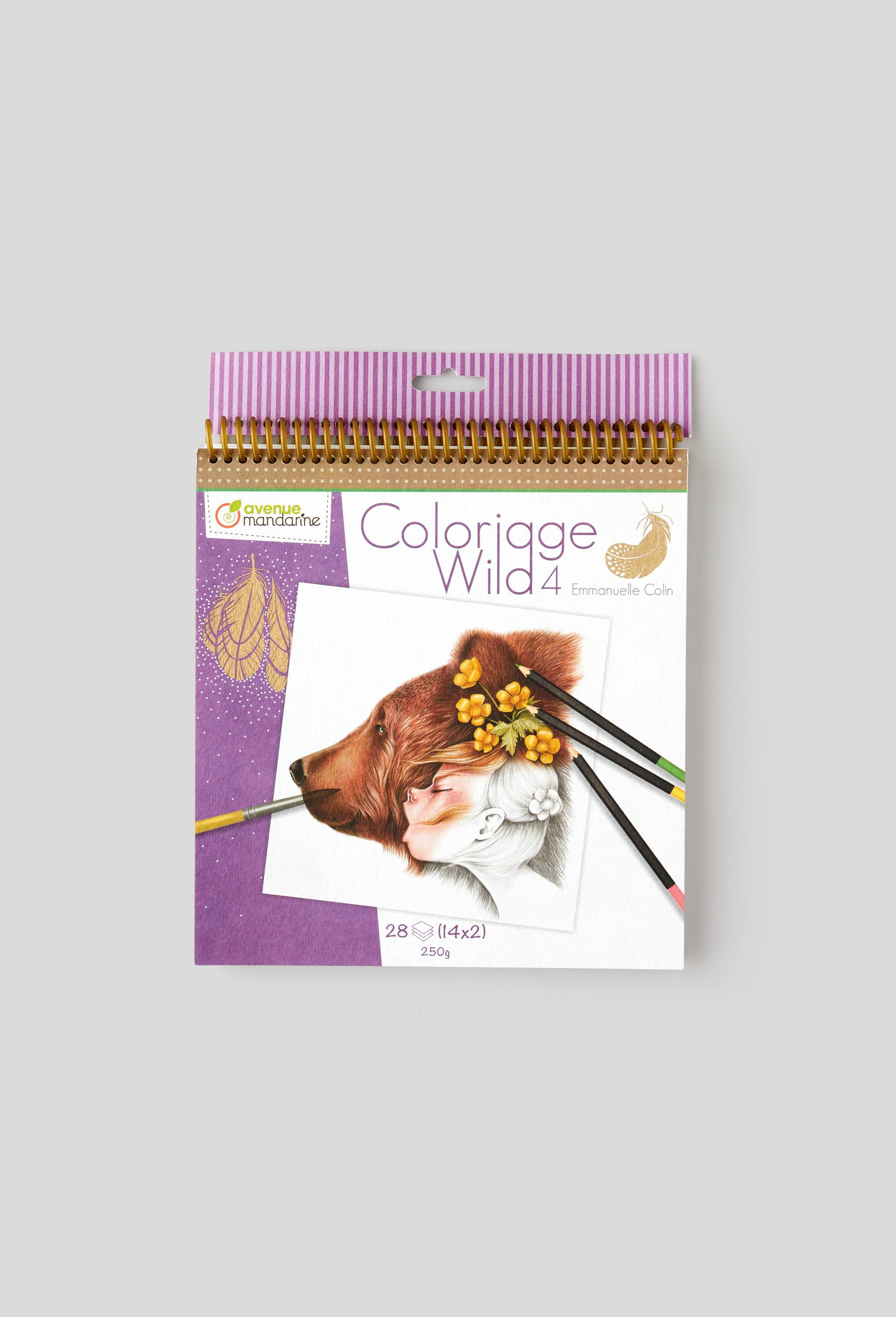 Carnet de coloriage Wild 4, , large image number 0.0