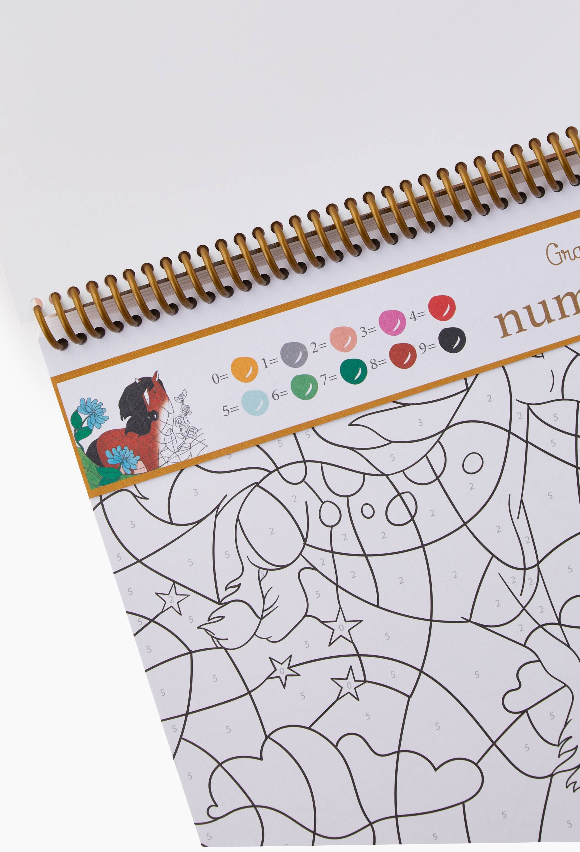 Carnet de coloriage chevaux, , large image number 1.0
