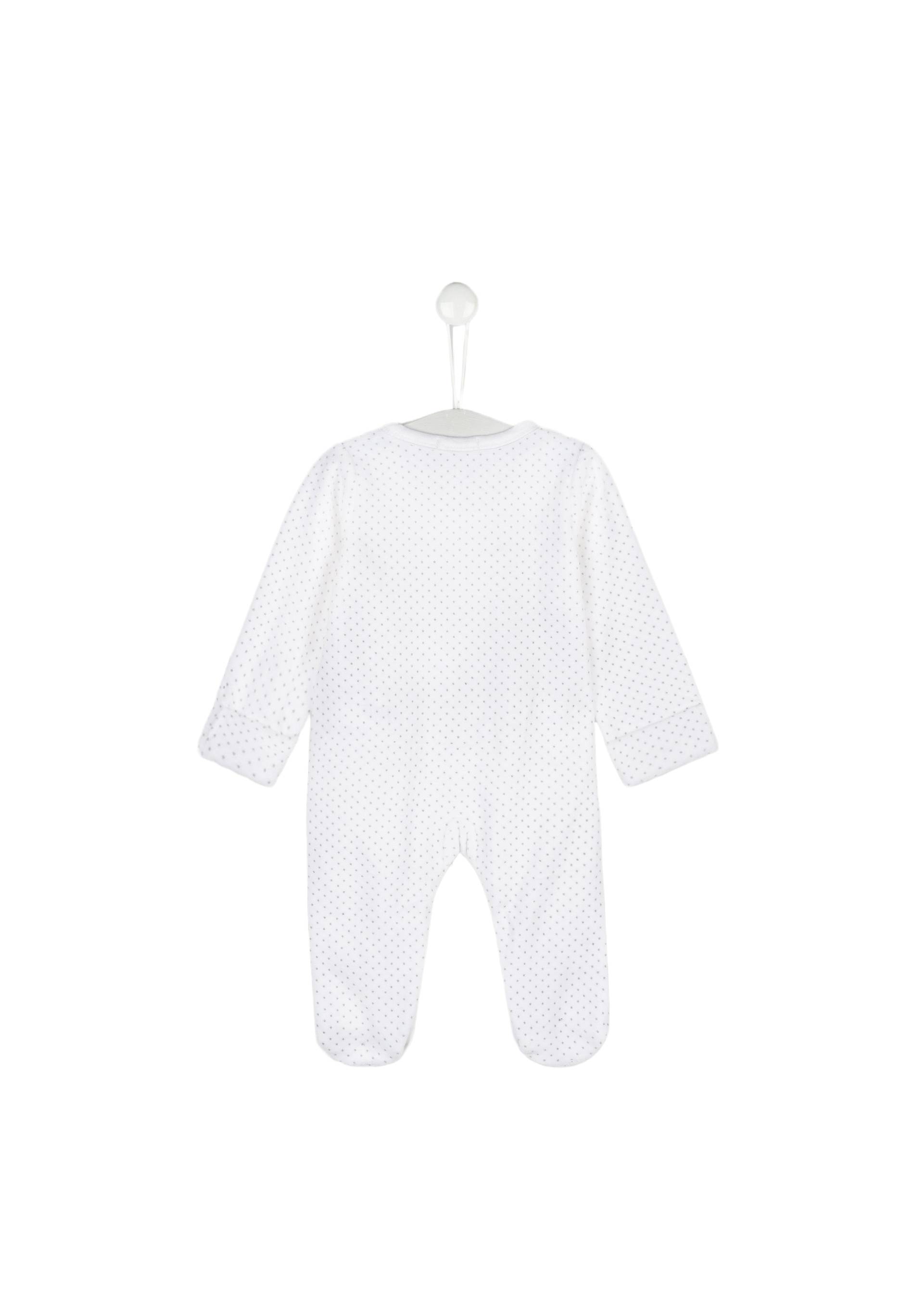 Dors bien ouverture avant en velours en coton BIO GOTS, Blanc, large image number 4