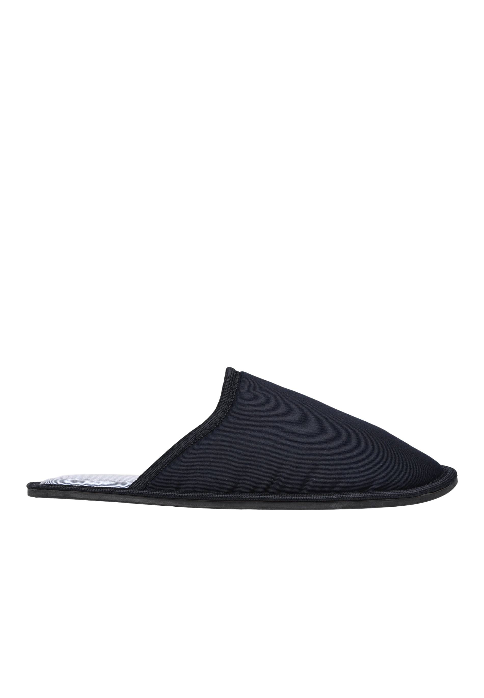 Mules unies, Bleu fonc&eacute;, large image number 3
