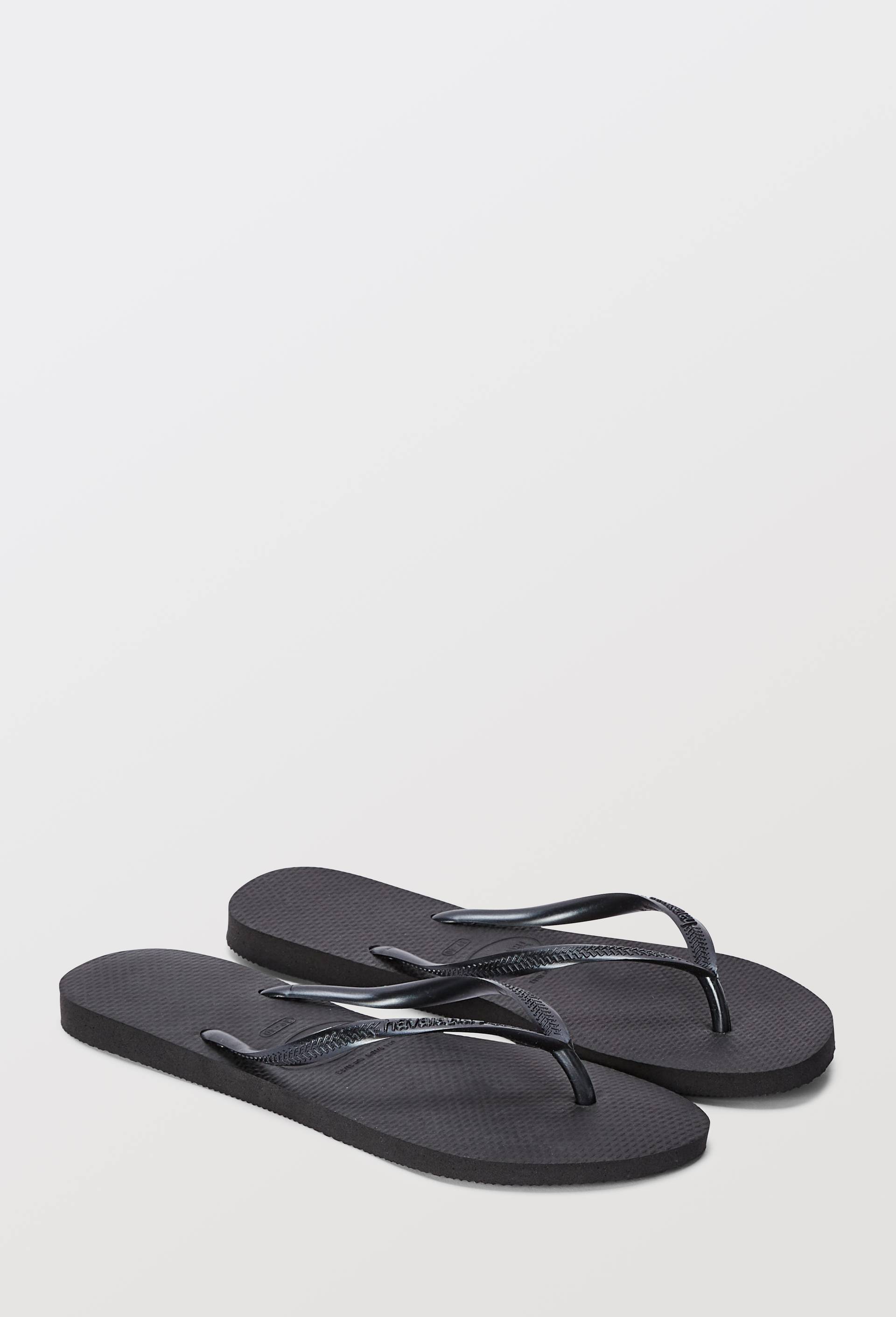 Tongs slim HAVAIANAS, Noir, swatch image