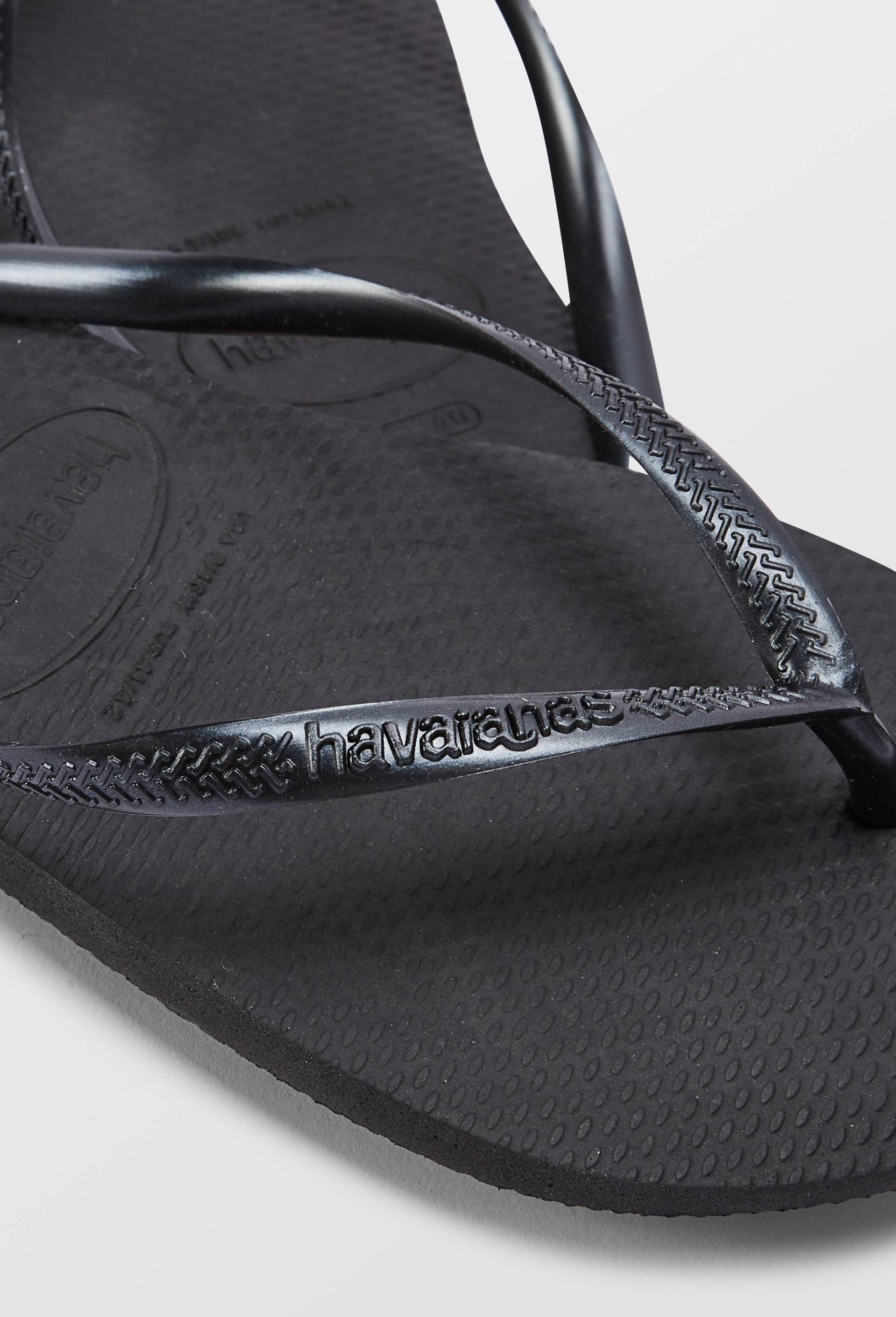 Tongs slim HAVAIANAS, Noir, large image number 2.0