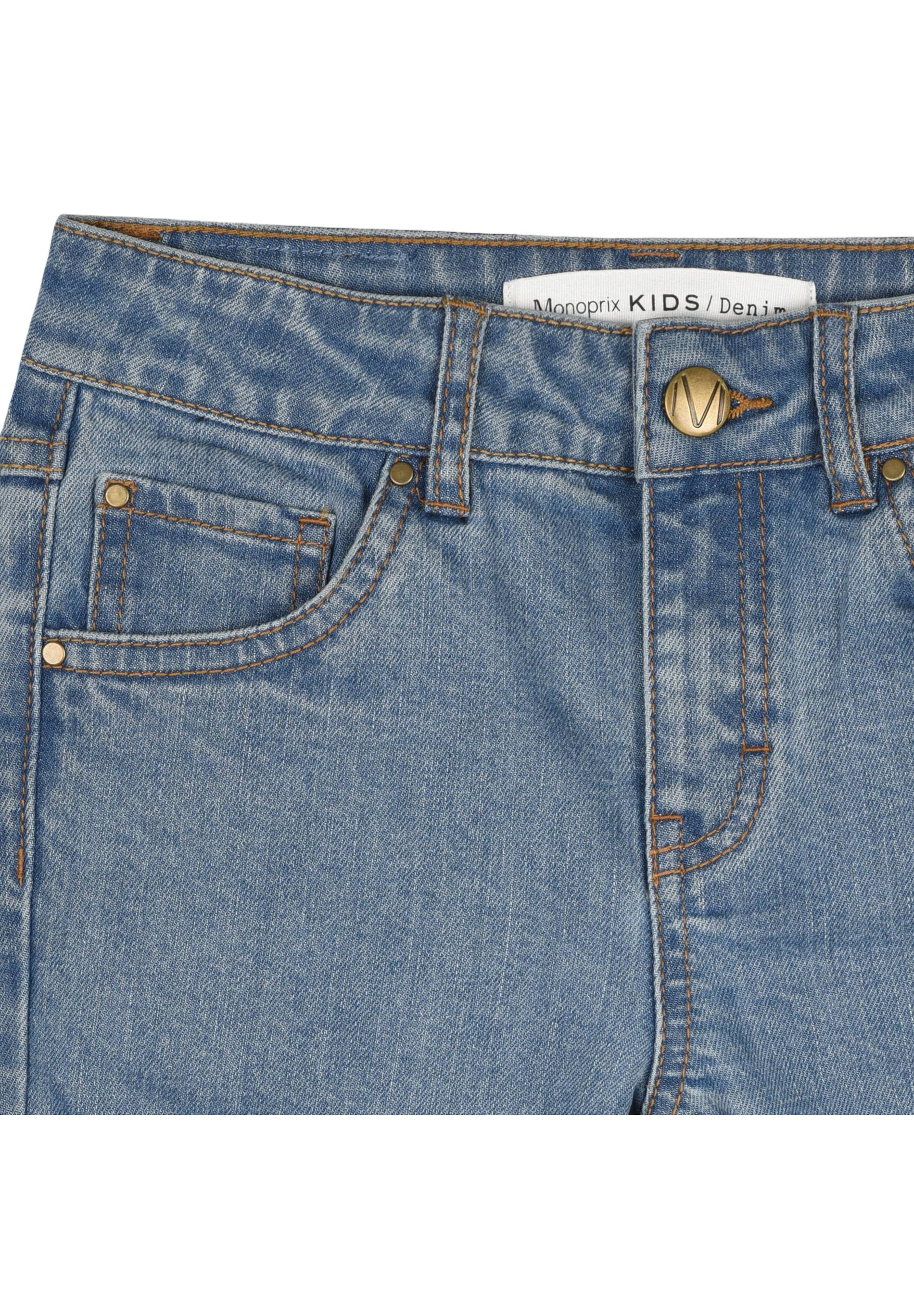 Pantalon en jean slim contenant du coton BIO, Bleu foncé, large image number 5