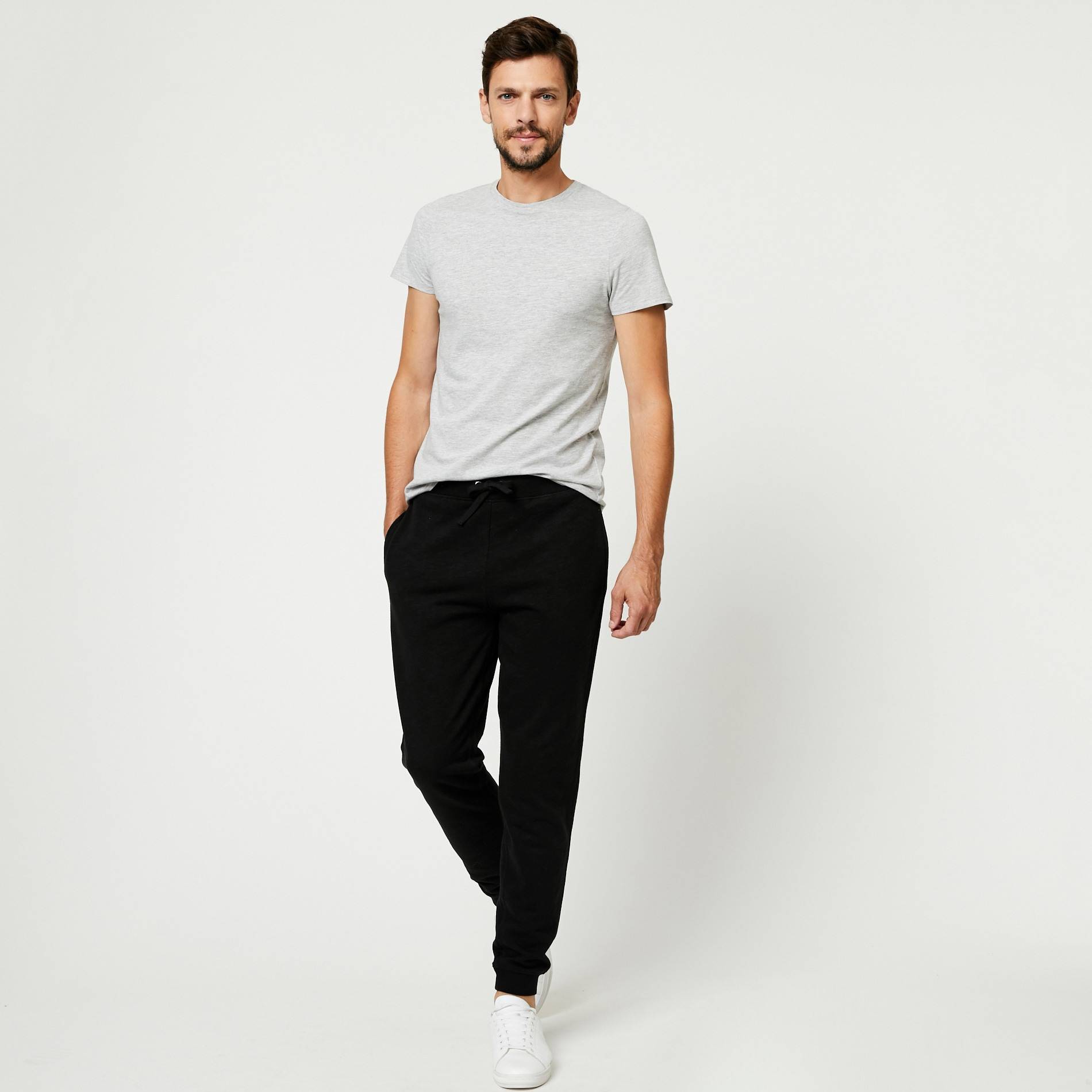 Pantalon jogging, Noir, large image number 0