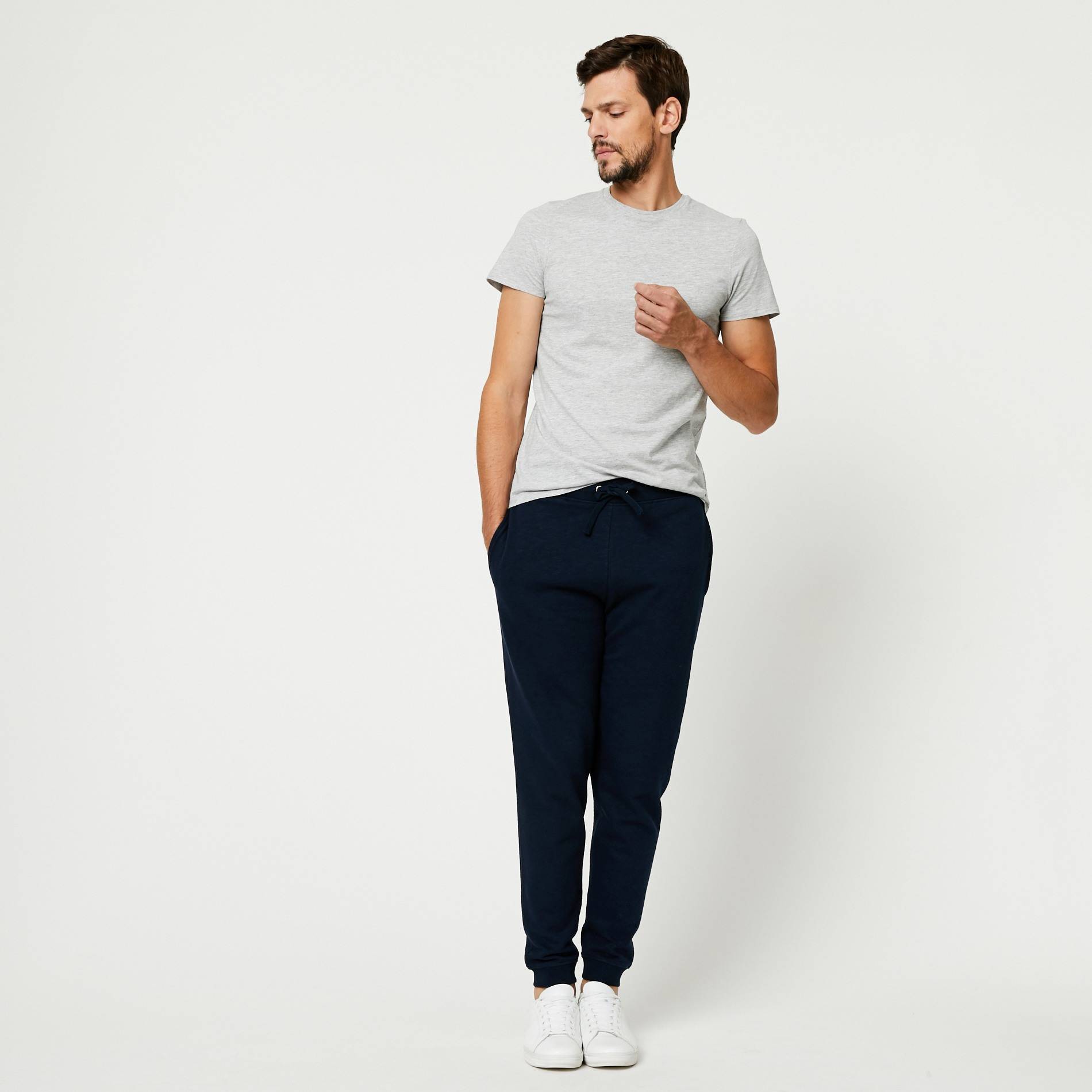 Pantalon jogging, Bleu marine, large image number 0