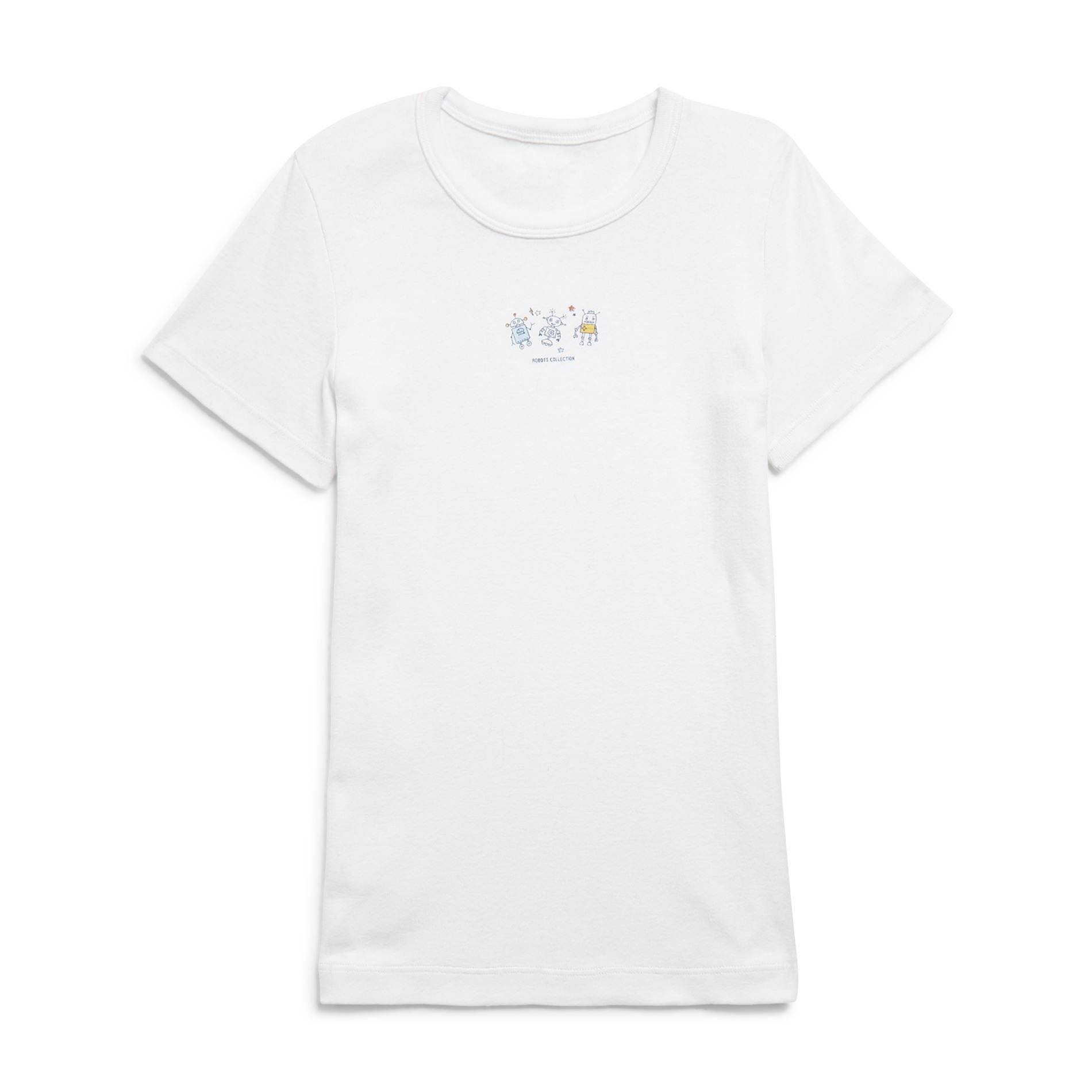 T-shirt manches courtes, Blanc, large image number 0