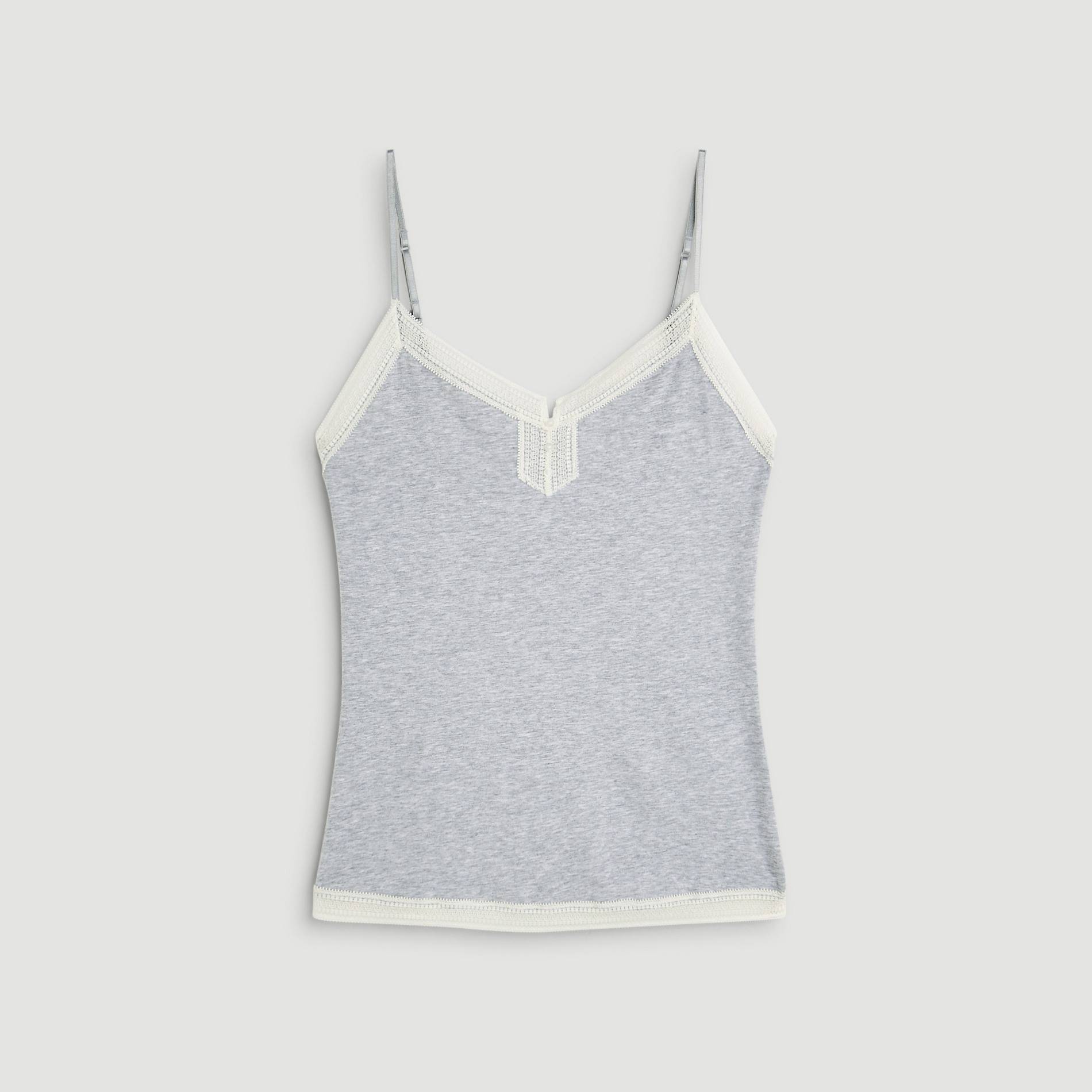 Top en coton, Gris moyen, large image number 2