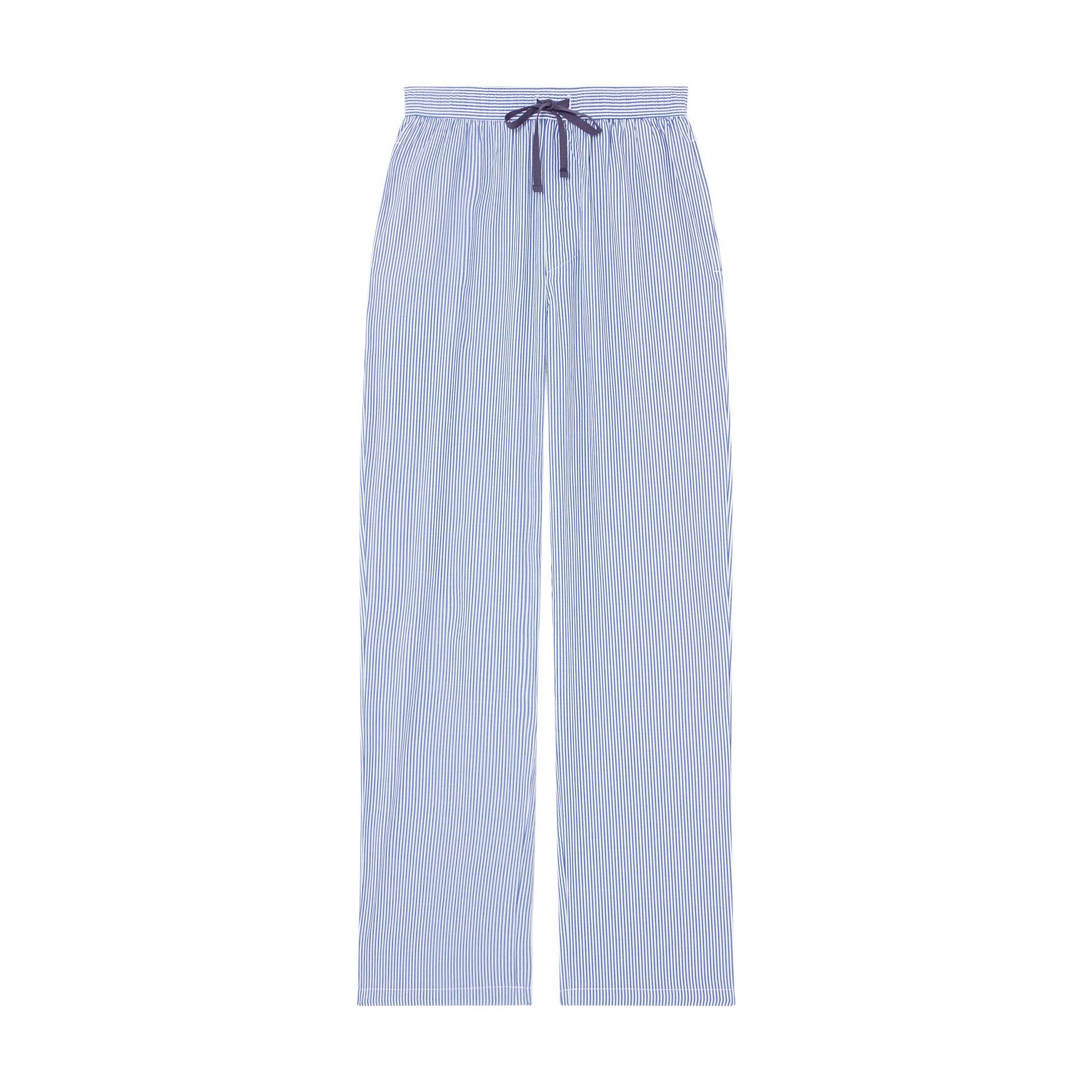 Pantalon rayé, Indigo, large image number 2