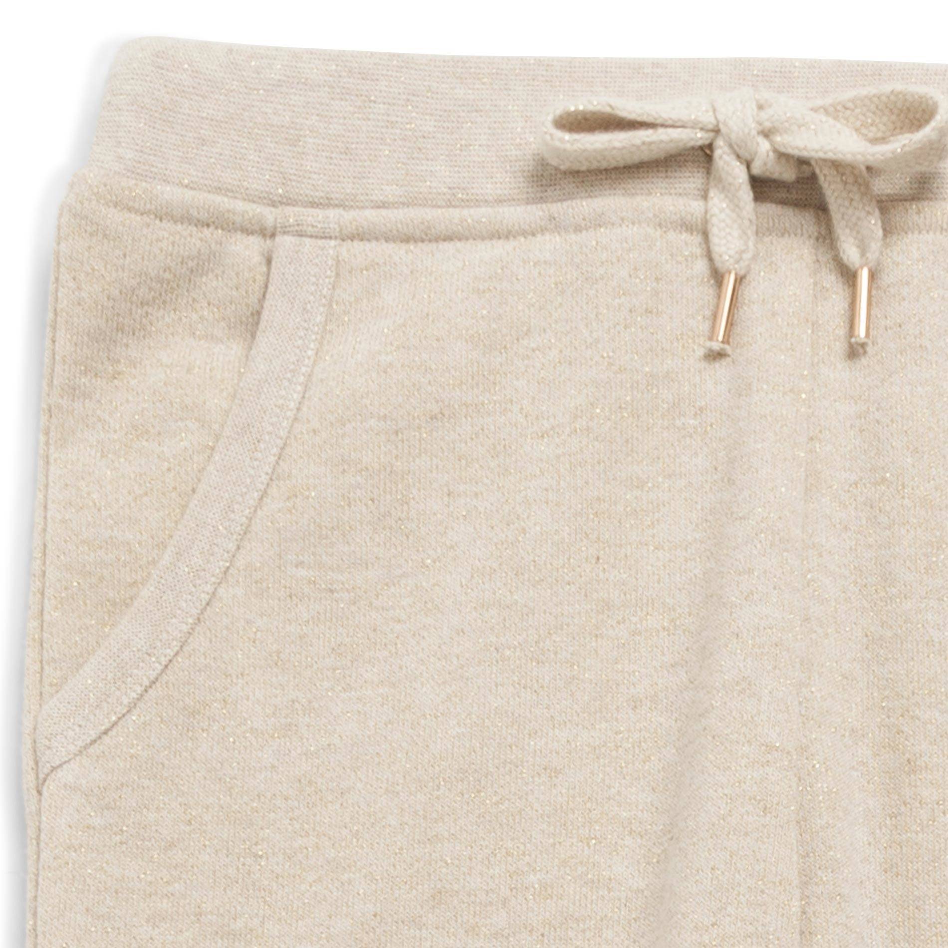 Pantalon de jogging brillant, Ecru, large image number 2.0