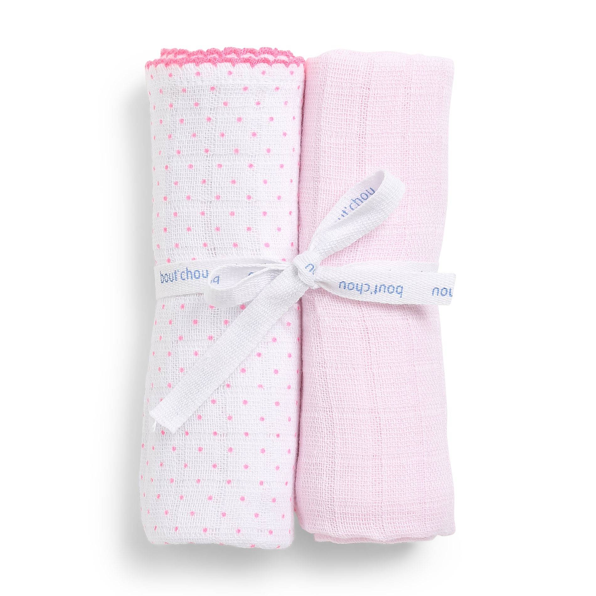 Lot de 2 langes, Rose clair, large image number 0