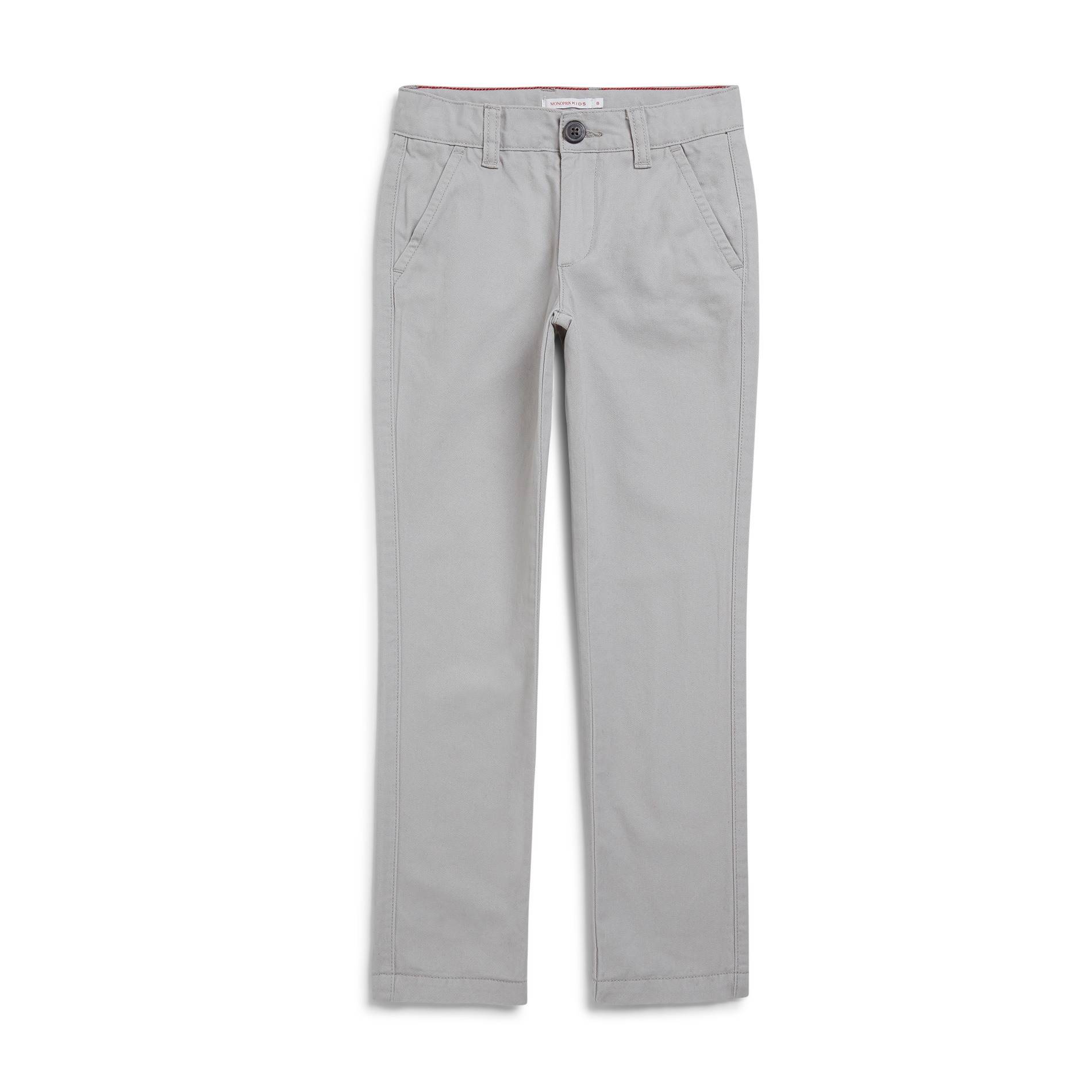 Pantalon coupe slim, Gris moyen, large image number 0
