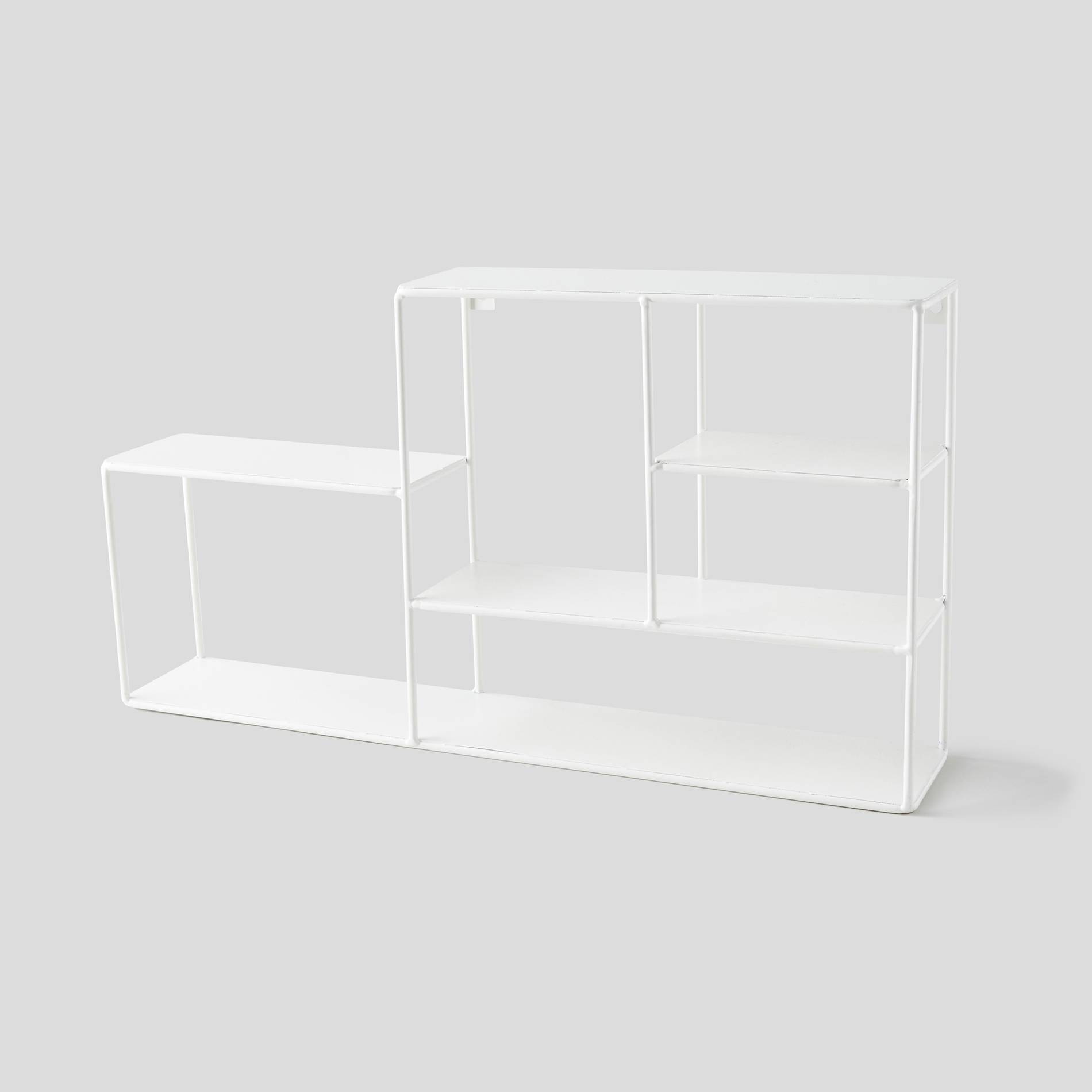 Etagère blanche en métal, Blanc, large image number 0.0