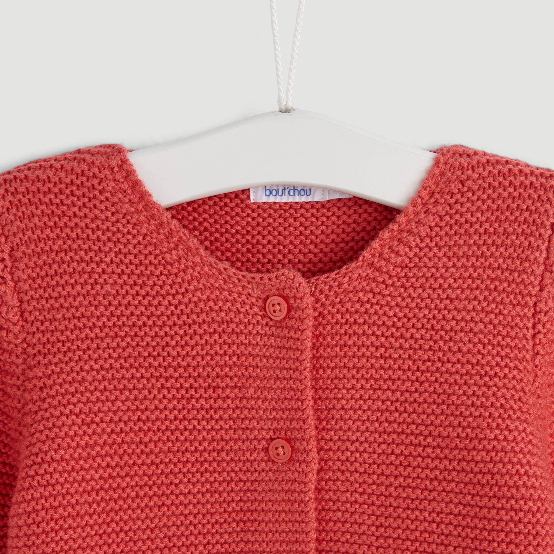 Cardigan point mousse, Rose clair, large image number 2