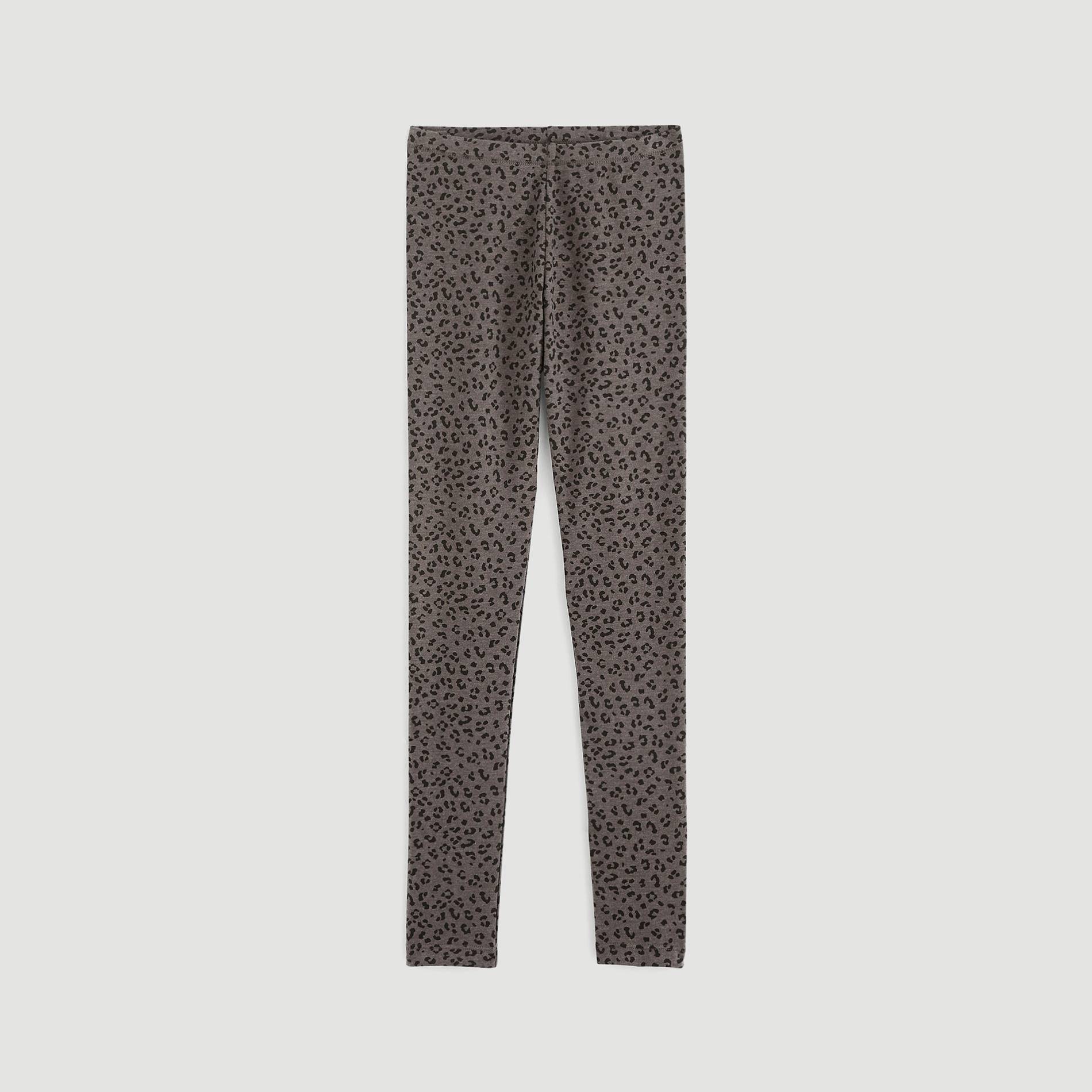 Legging imprimé issu de l'agriculture biologique, Gris moyen, large image number 1