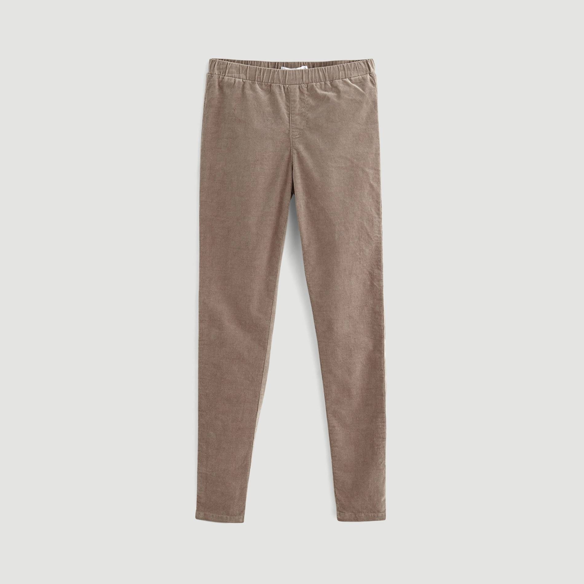 Jegging en velours, Ocre, large image number 0