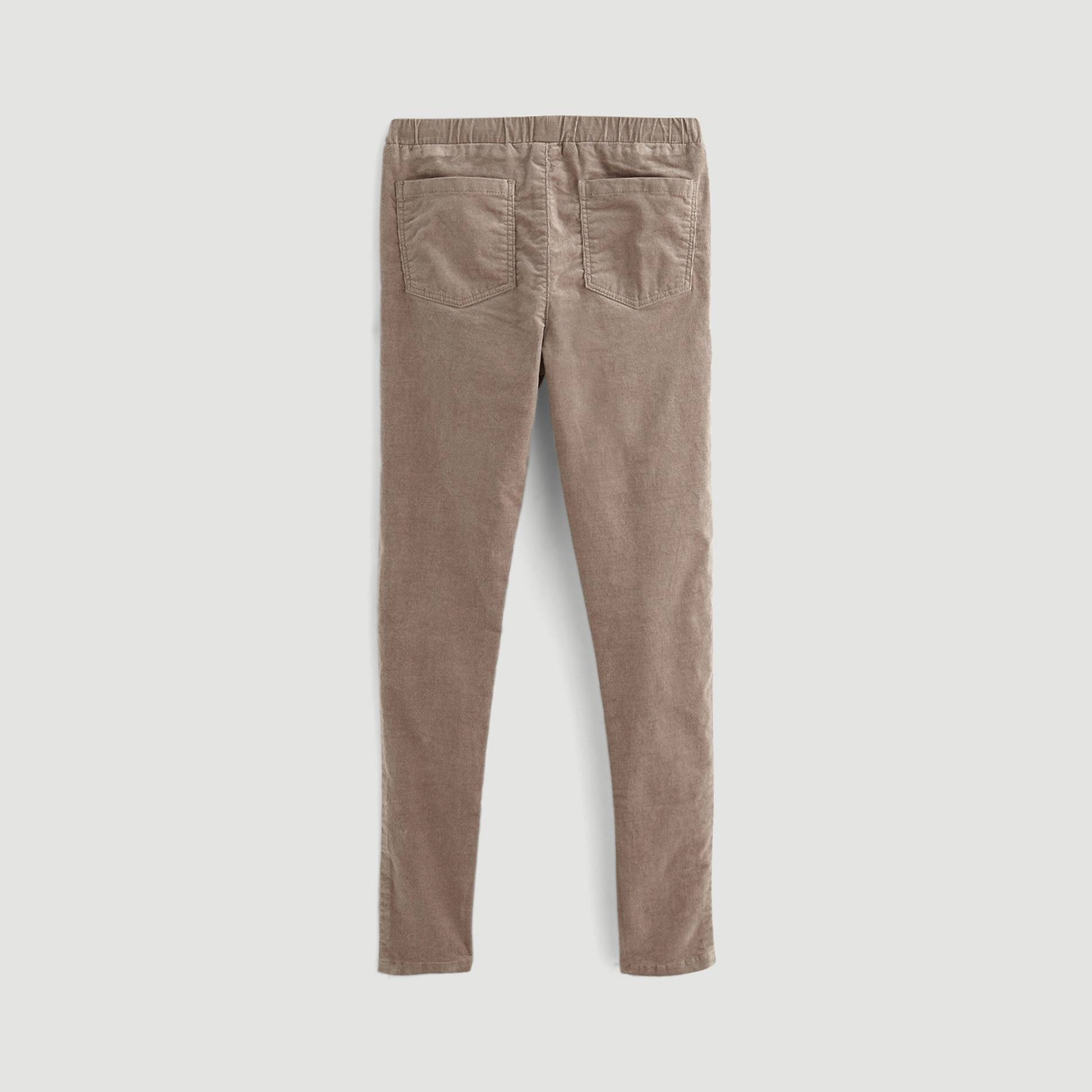 Jegging en velours, Ocre, large image number 1