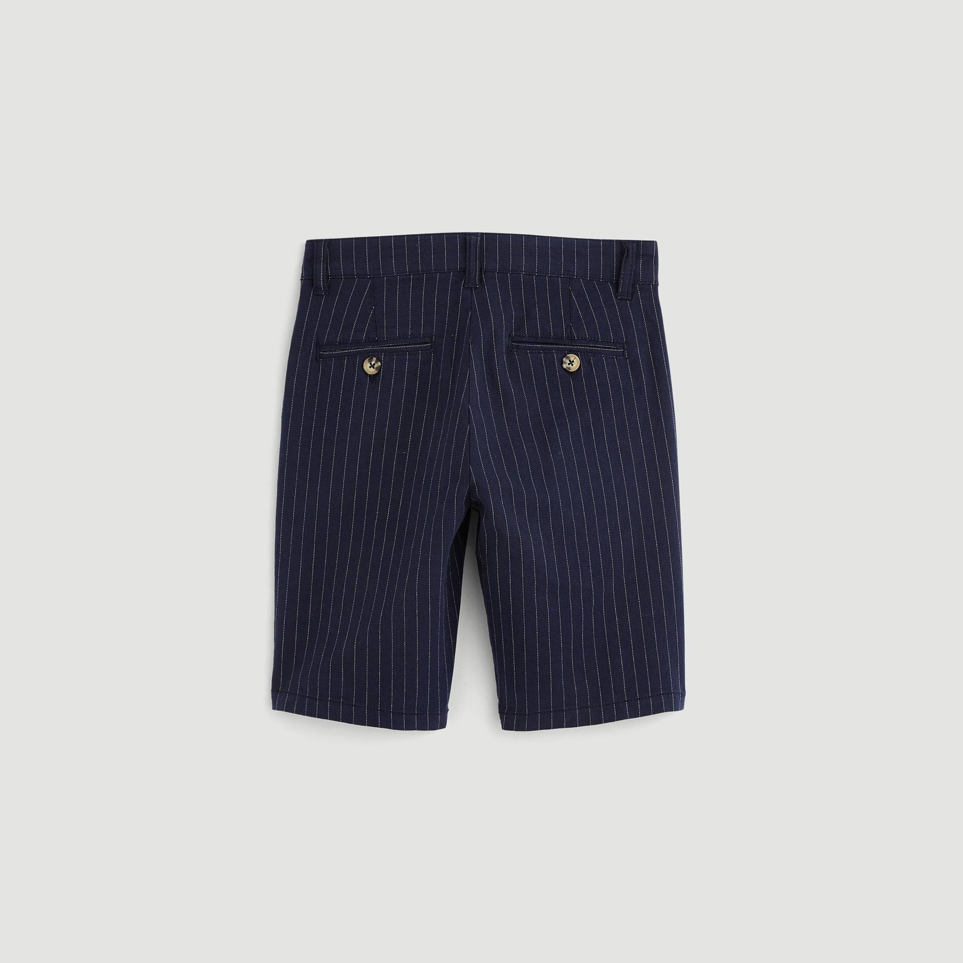 Short rayé, Cobalt, large image number 2.0
