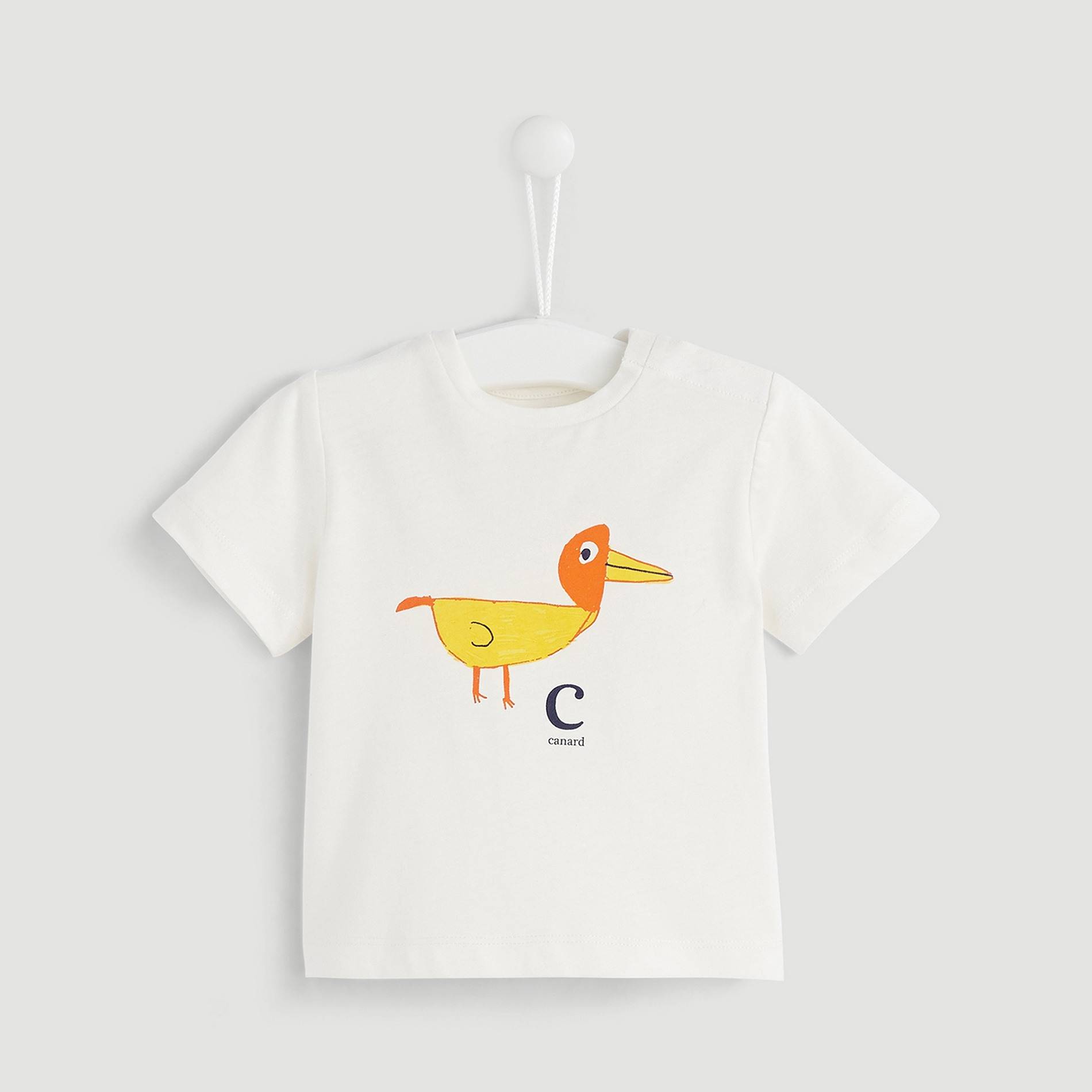 T-shirt imprimé, Ecru, large image number 0