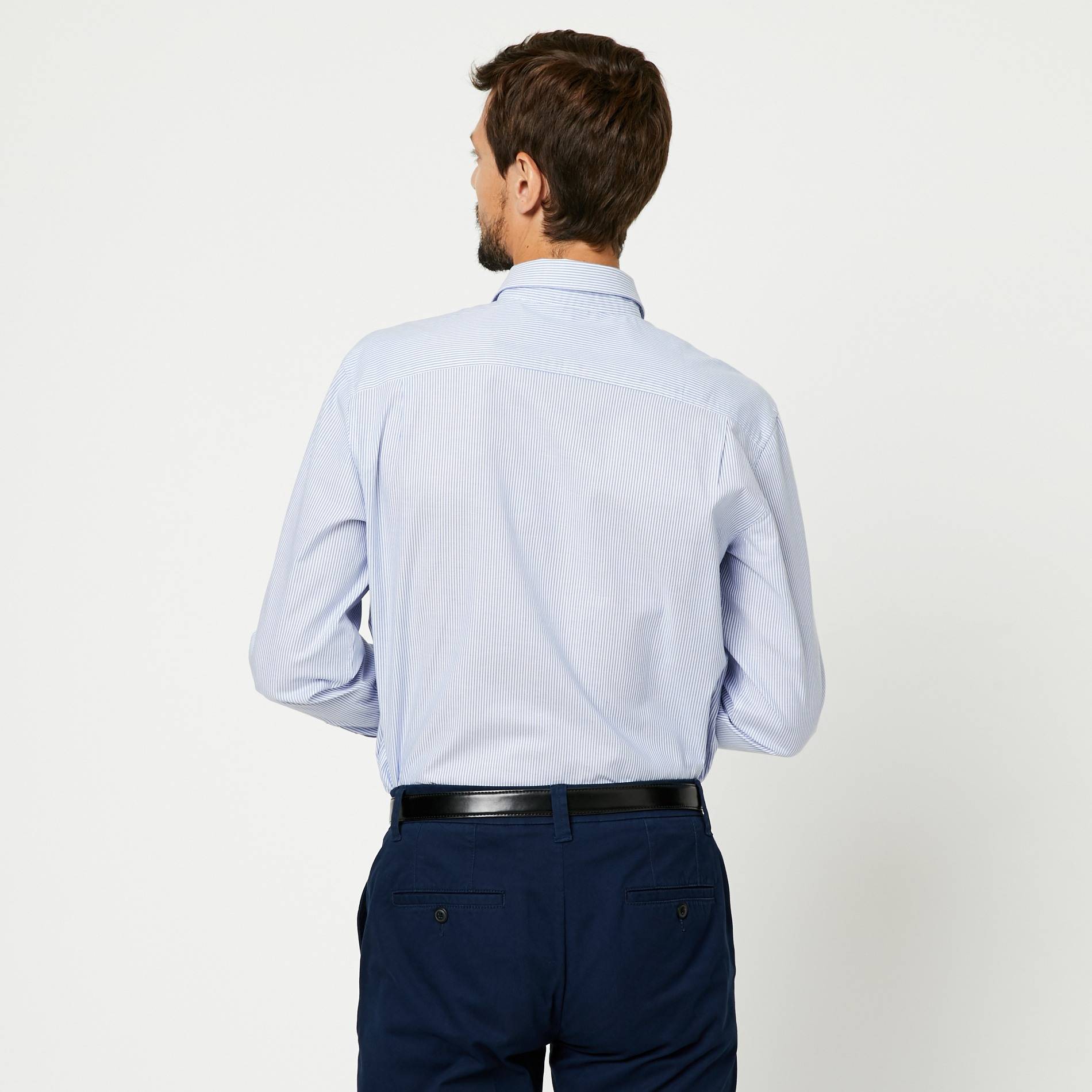 Chemise de ville slim fit, Blanc, large image number 1.0