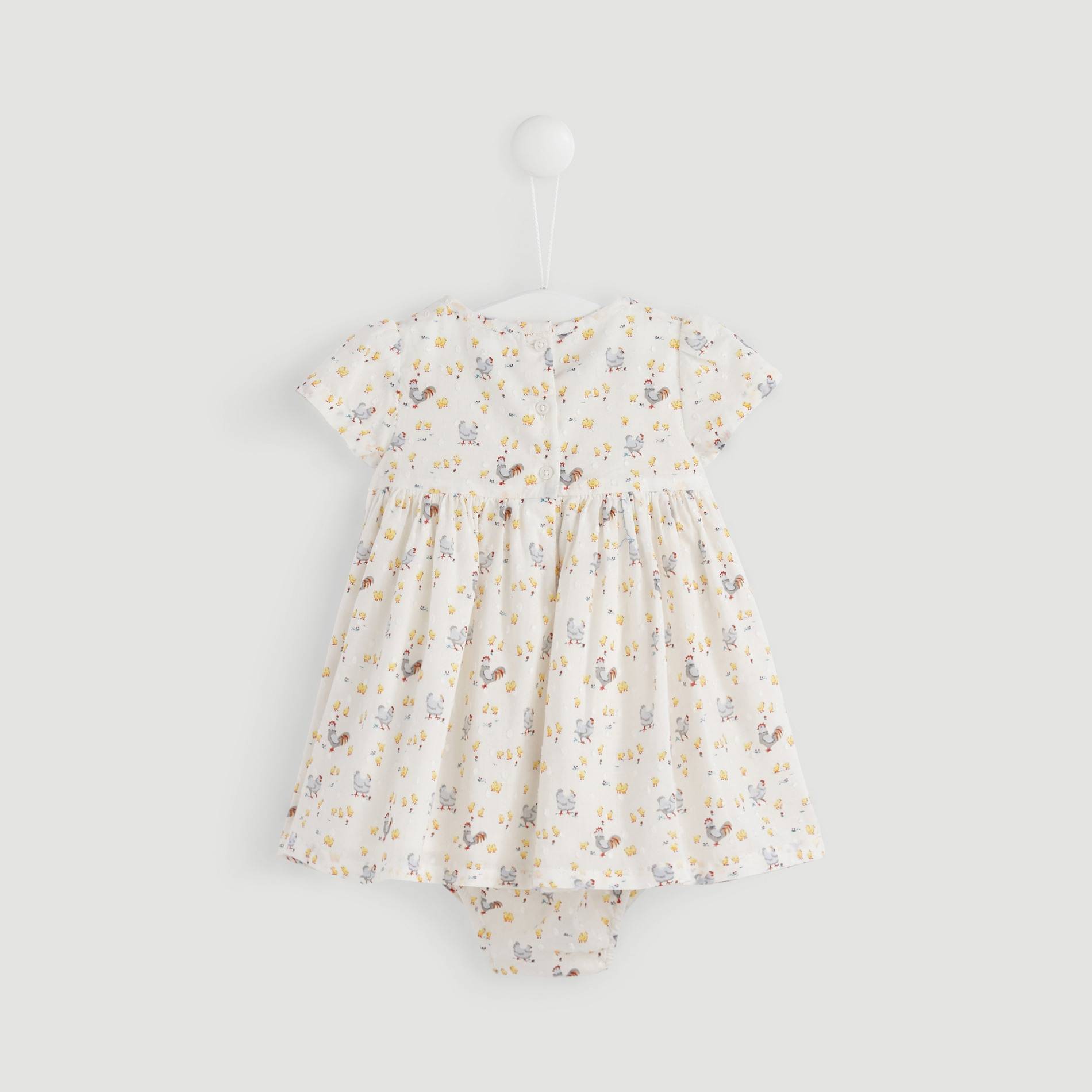 Robe bloomer, Blanc, large image number 1.0