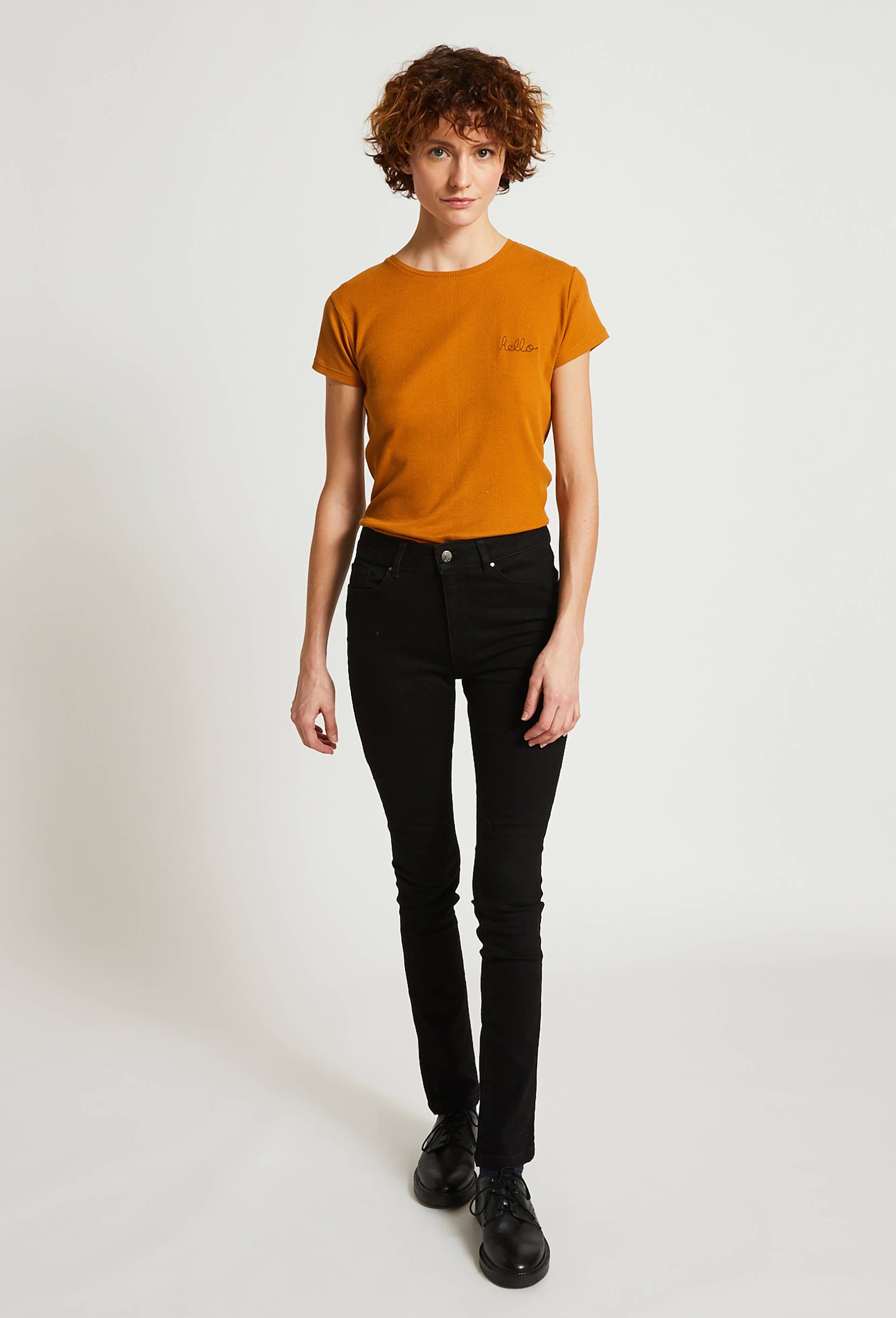 Jean slim, Noir, large image number 0.0