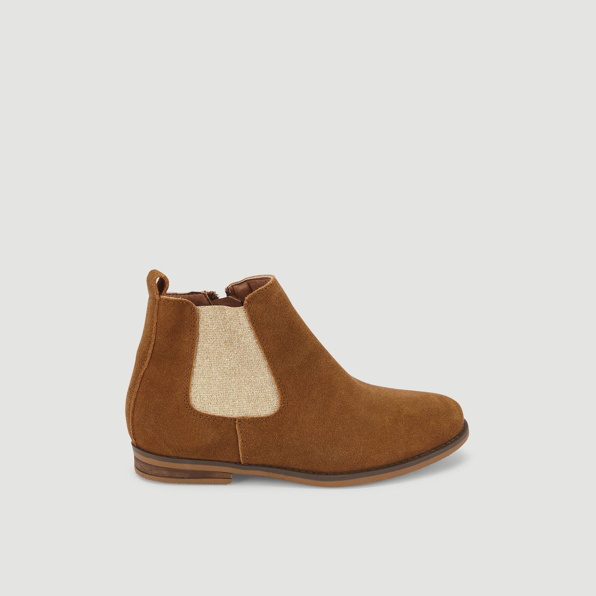 Bottines, Brun, large image number 0