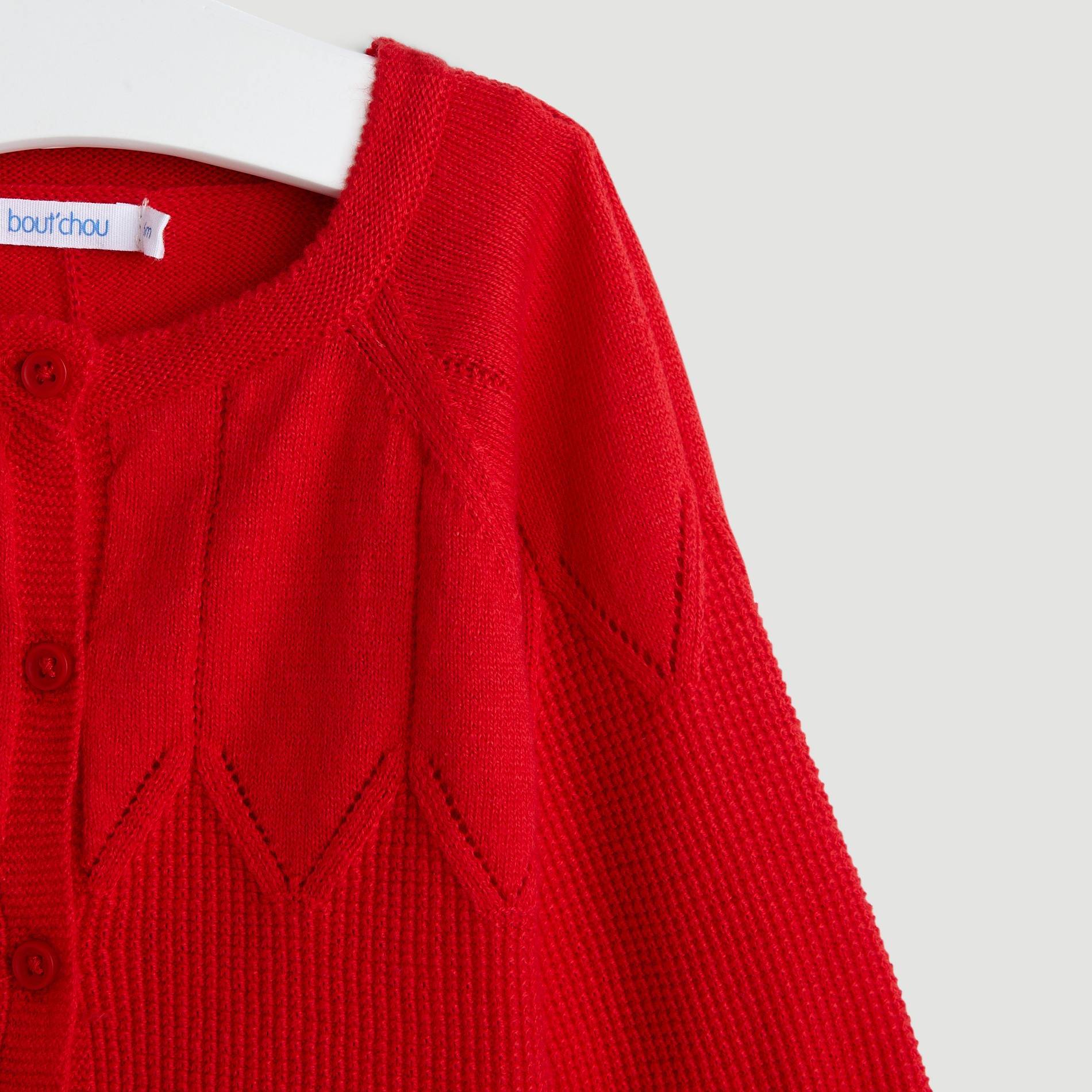 Cardigan, Rouge, large image number 2.0