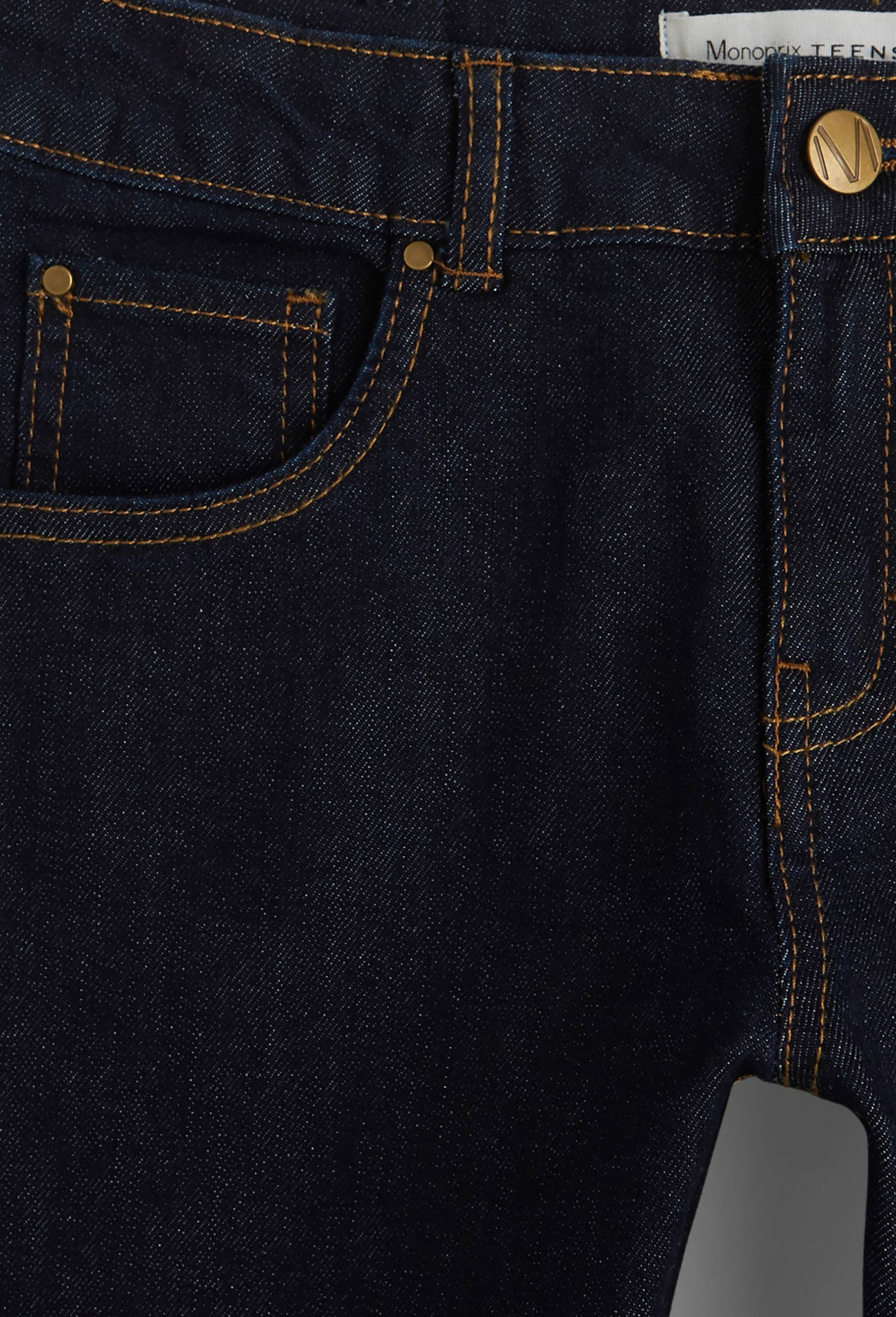 Pantalon en jean slim contenant du coton BIO, Bleu foncé, large image number 3.0