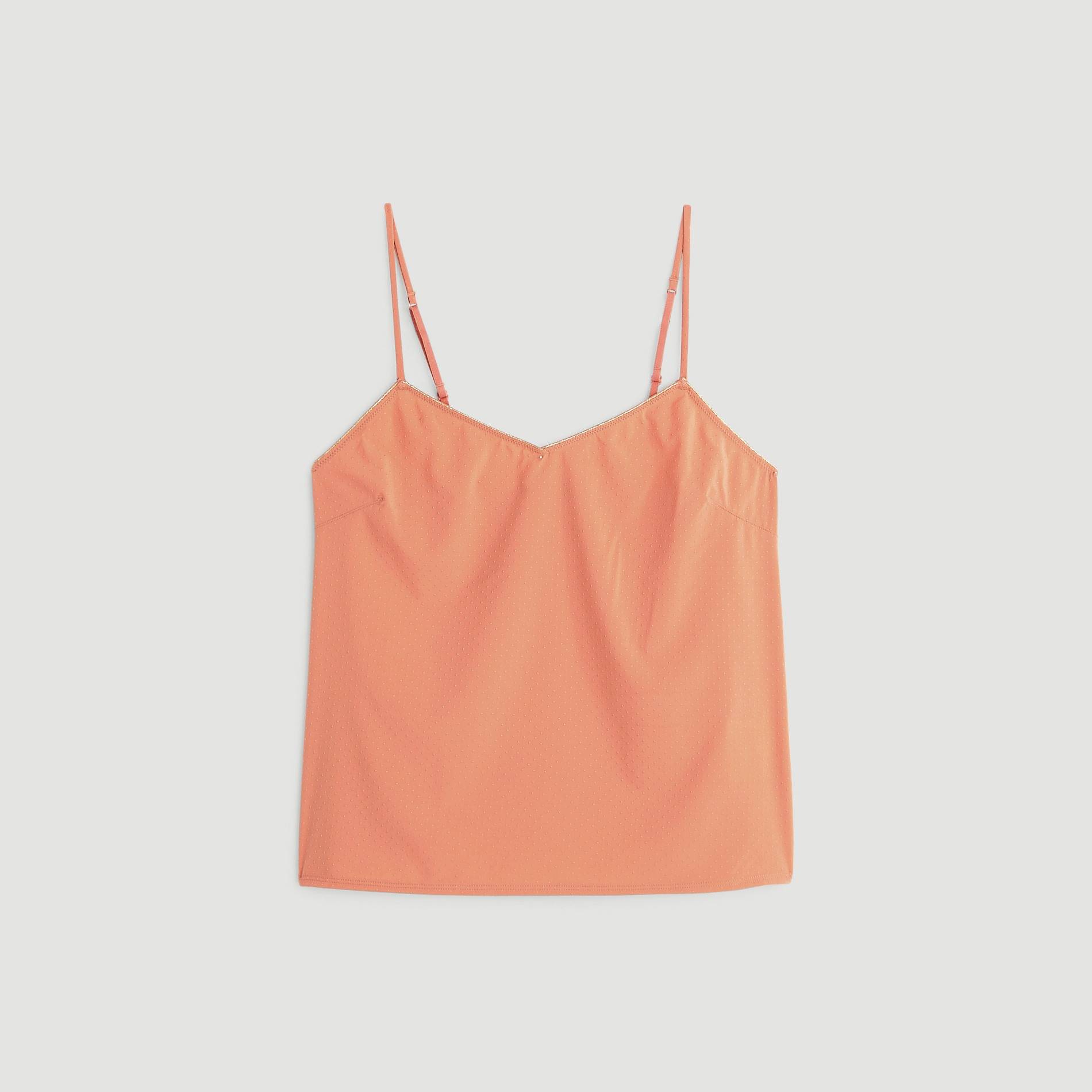 Top en jacquard imprimé, Orange, large image number 2.0