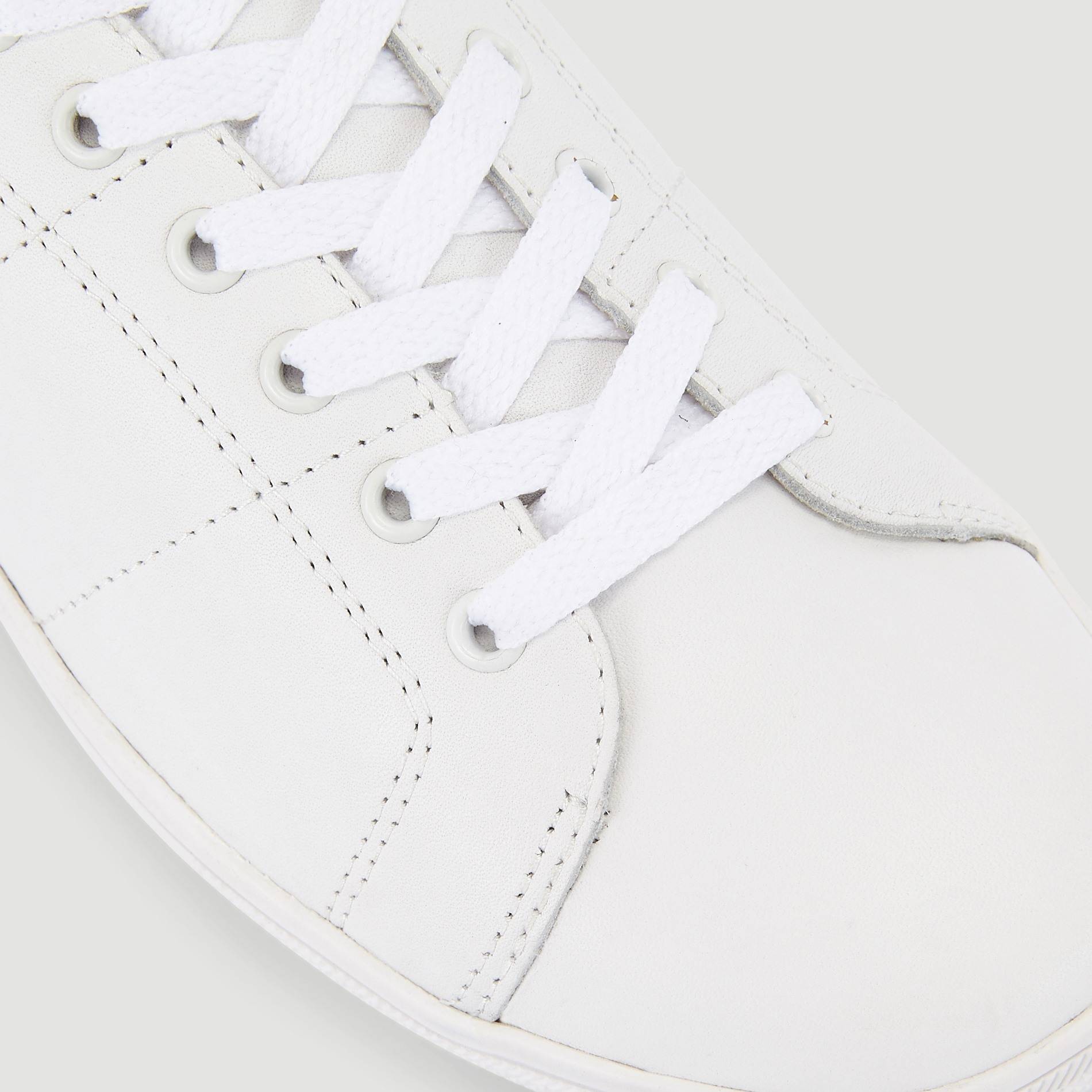 Basket cuir, Blanc, large image number 2.0