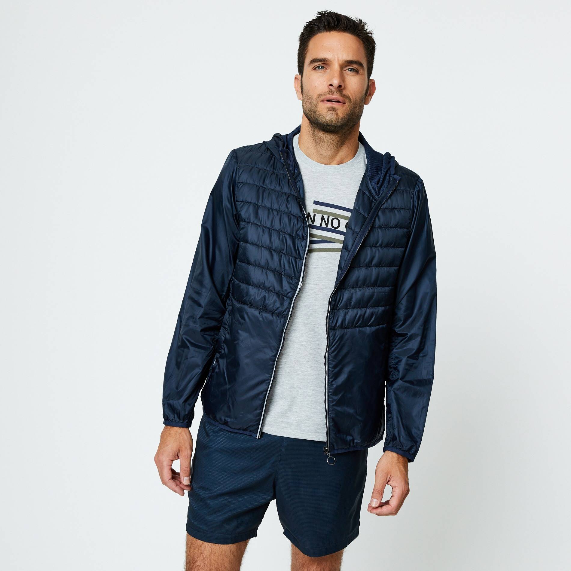 Doudoune - Monoprix Fit, Bleu marine, large image number 0
