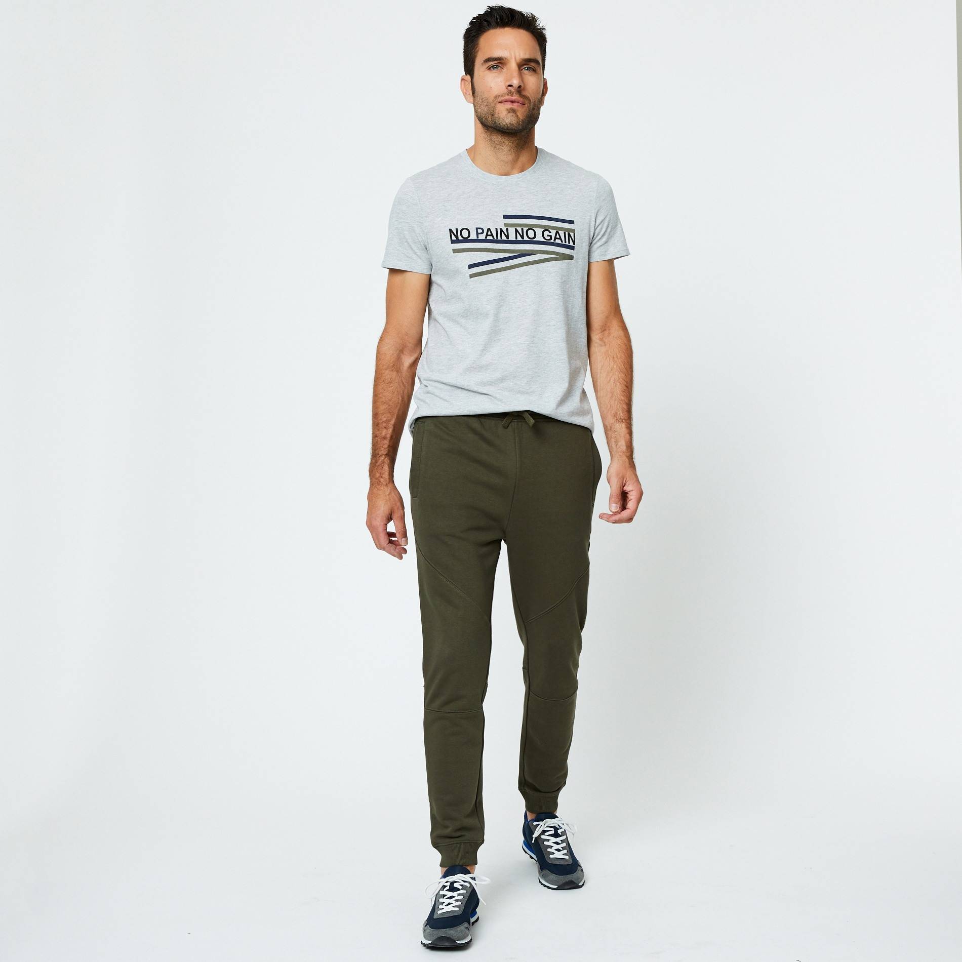 Jogging - Monoprix Fit, Kaki, large image number 0