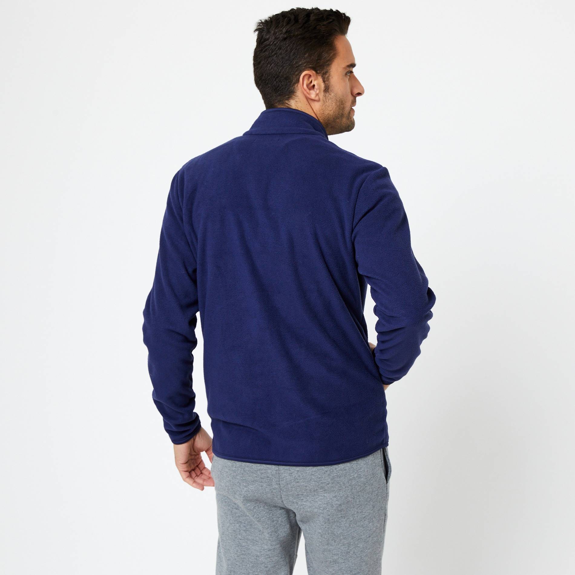 Cardigan polaire - Monoprix Fit, Bleu marine, large image number 1