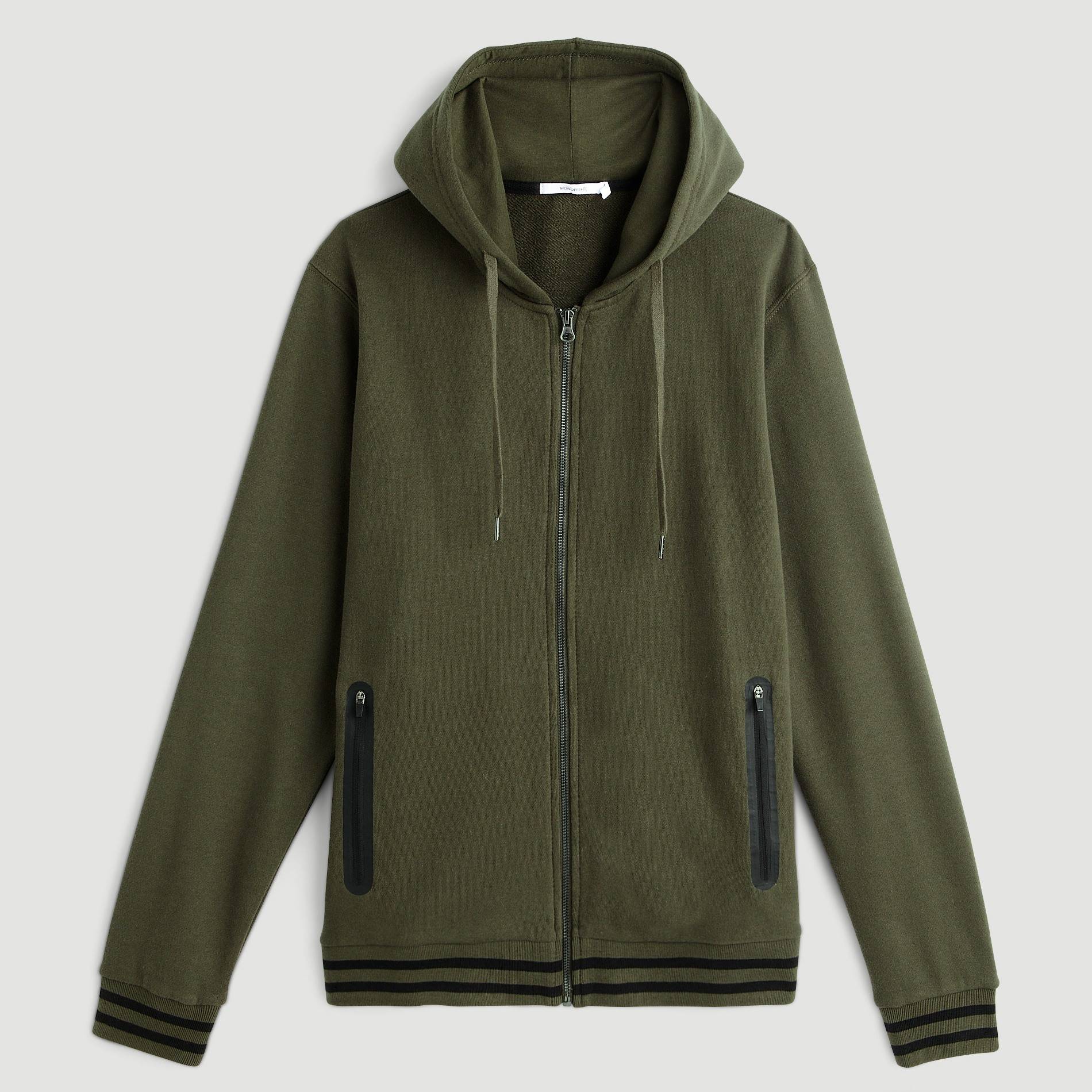 Sweat - Monoprix Fit, Kaki, large image number 2.0