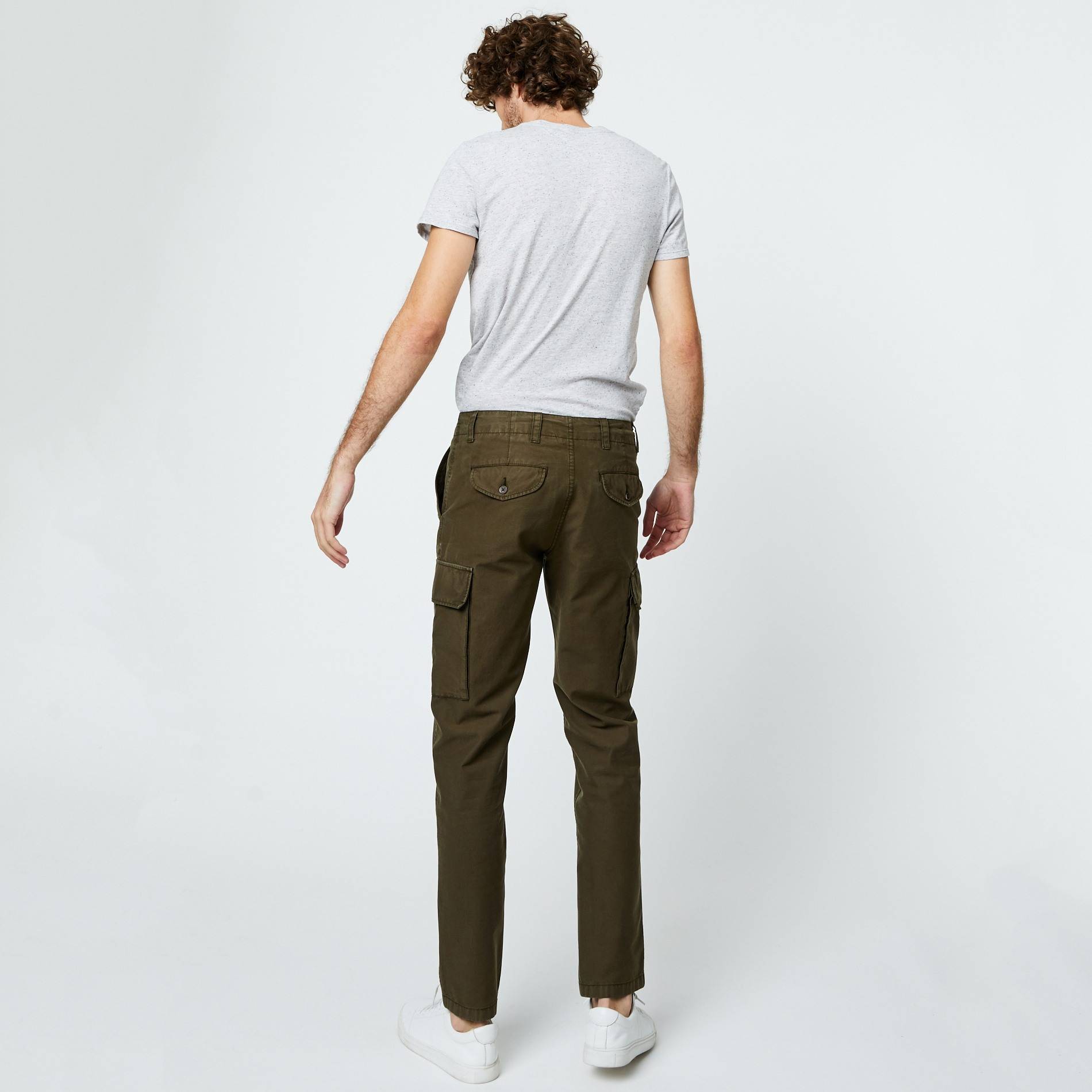 Pantalon, Kaki, large image number 1