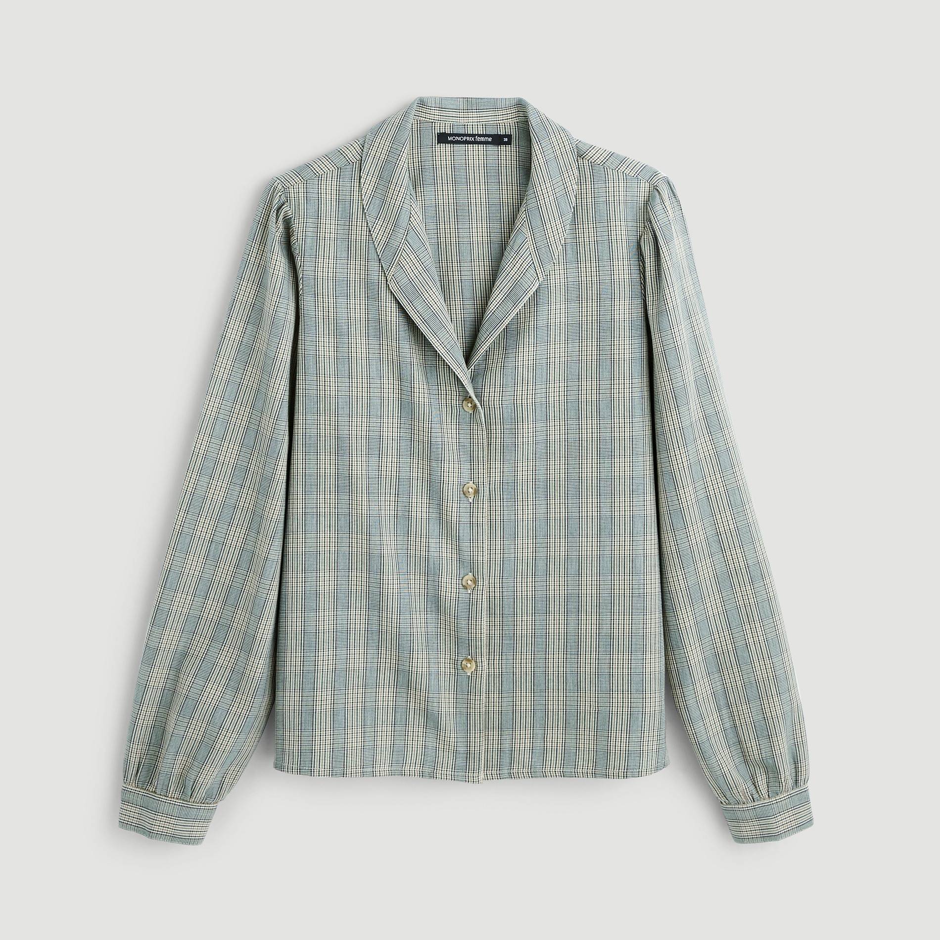 Blouse manches longues, Camel, large image number 2.0