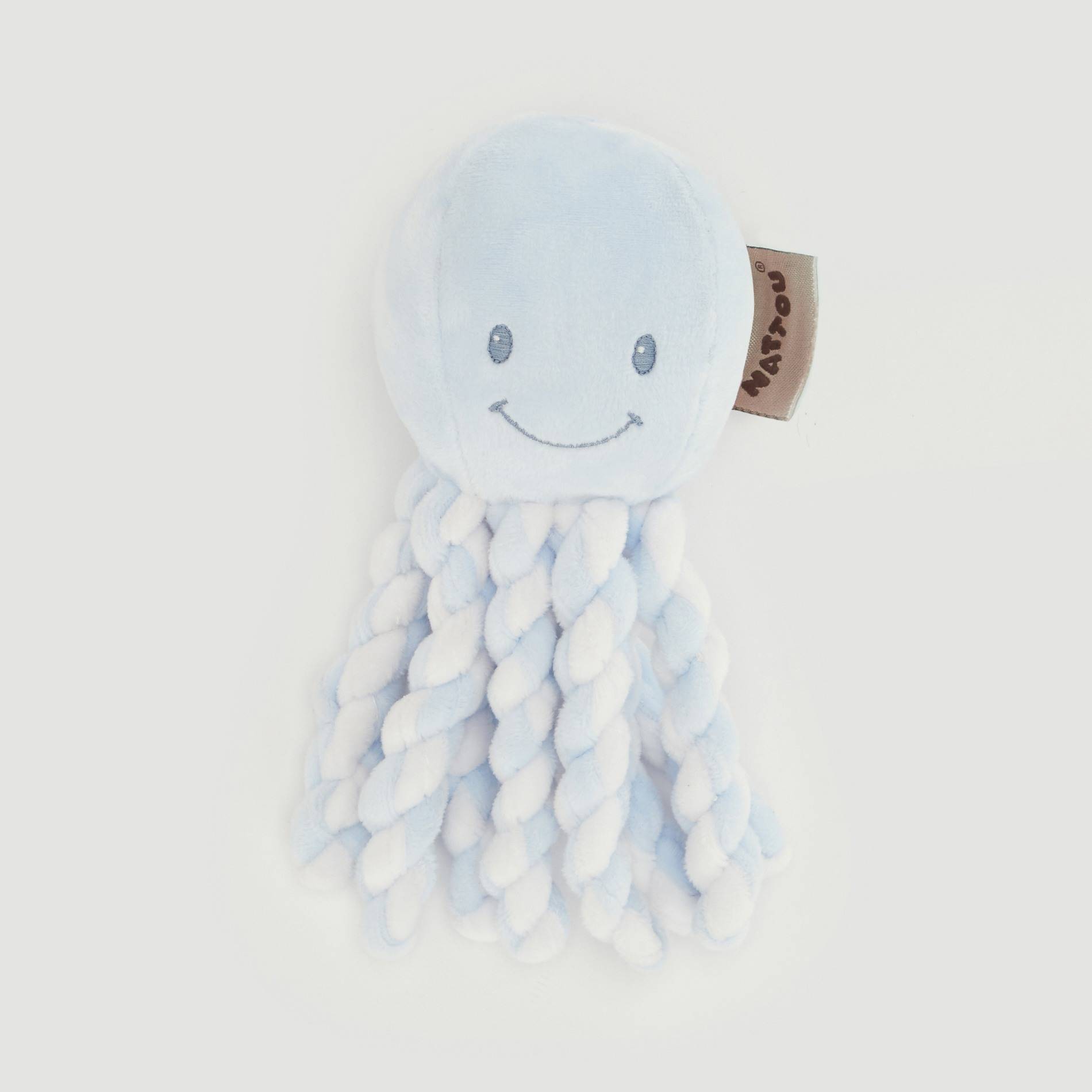Doudou poulpe, Bleu pâle, large image number 0