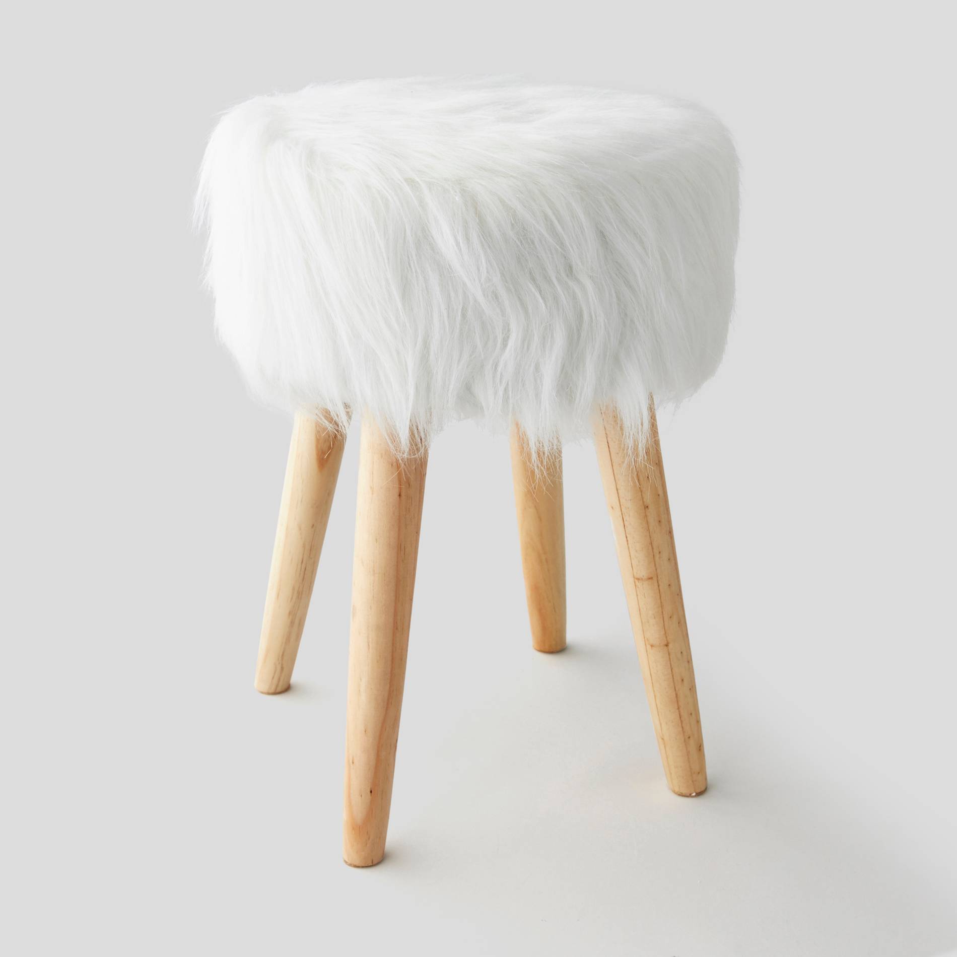 Tabouret, Blanc, large image number 0