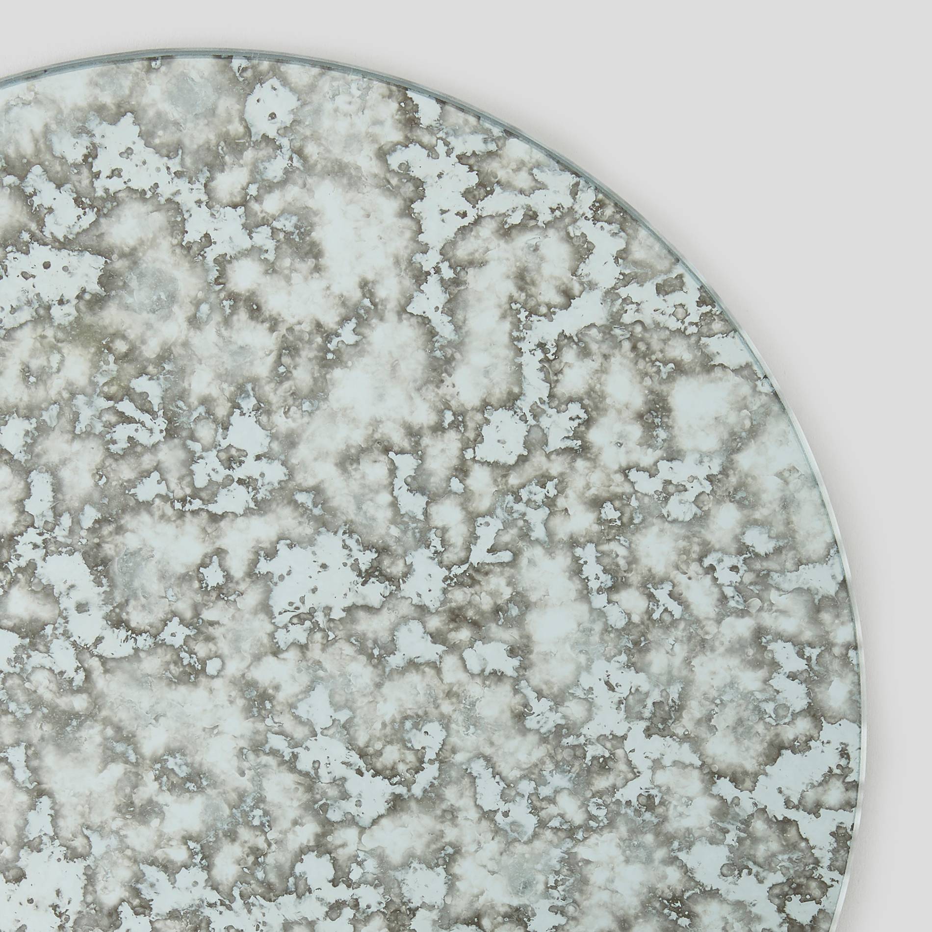 Dessous de bougie rond, Blanc, large image number 1.0