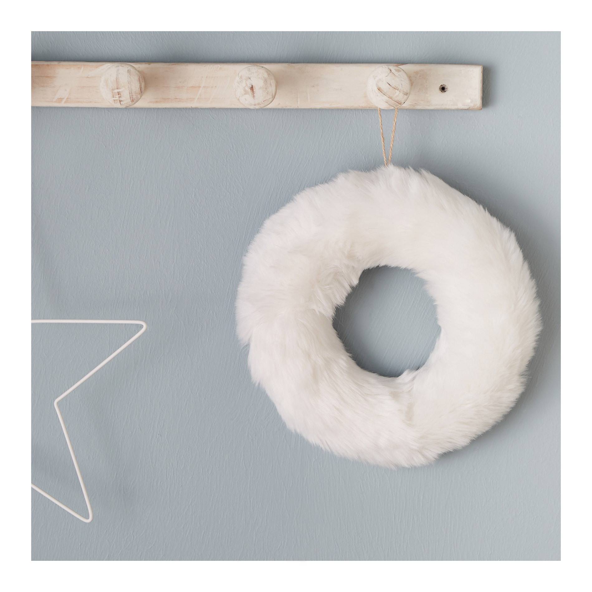 Couronne de porte doudou, Blanc, large image number 0.0