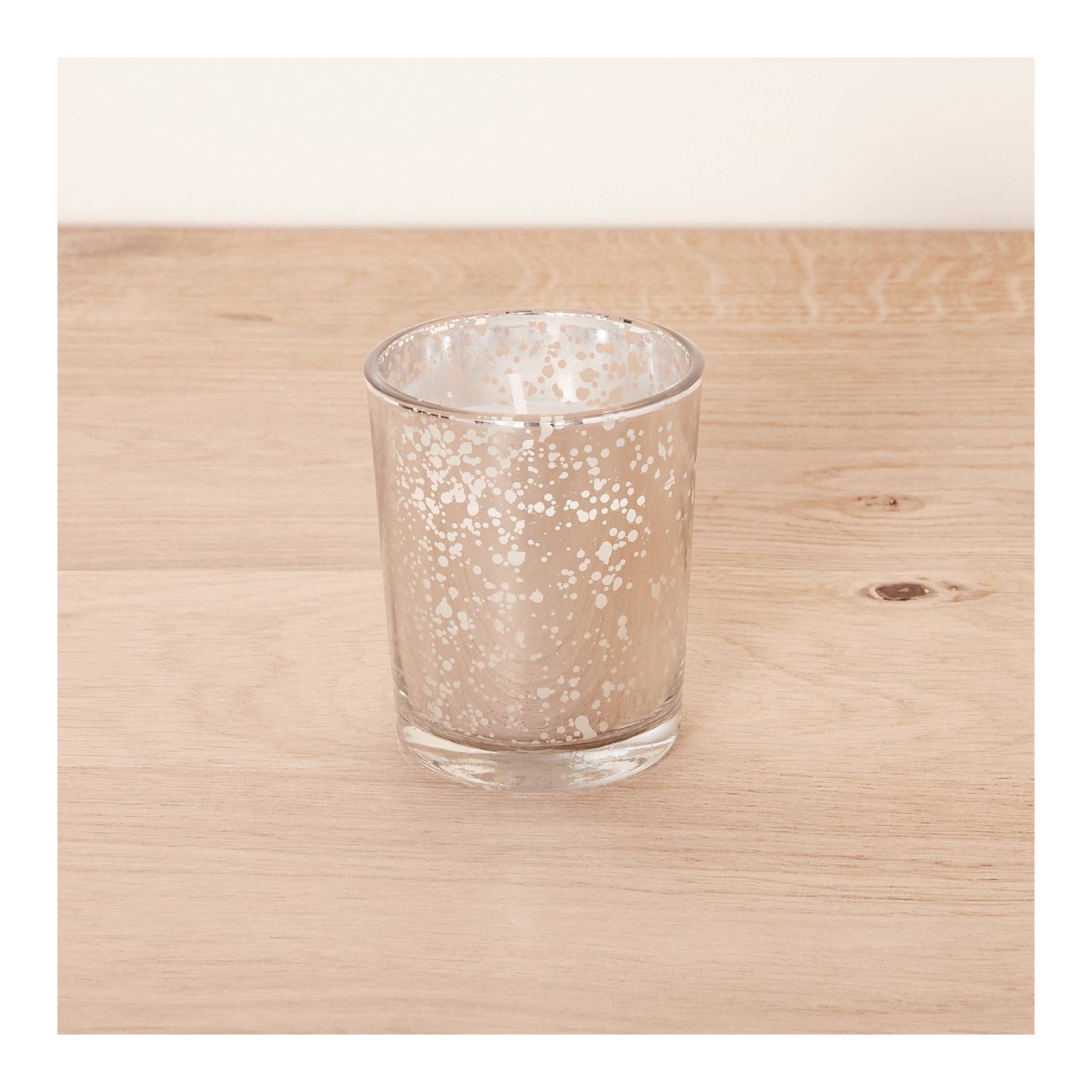 Mini bougie dans pot en verre, Gris moyen, large image number 1.0