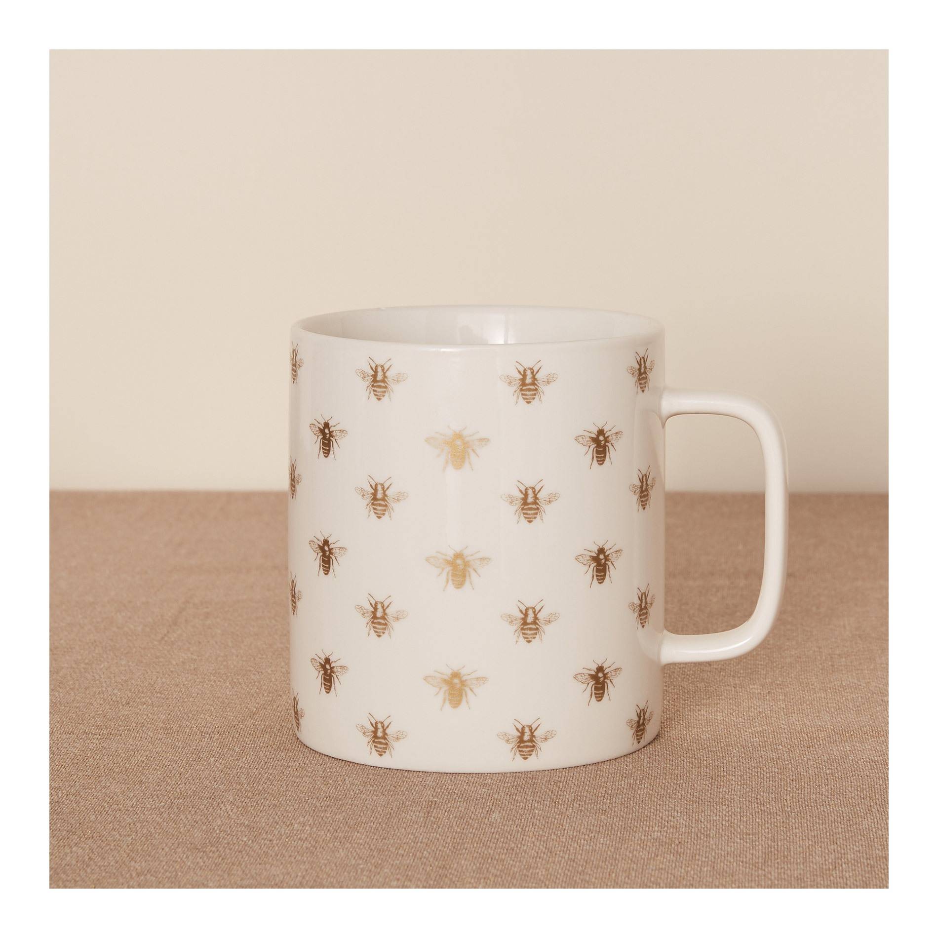 Mug XXL - Abeille, Blanc, large image number 1