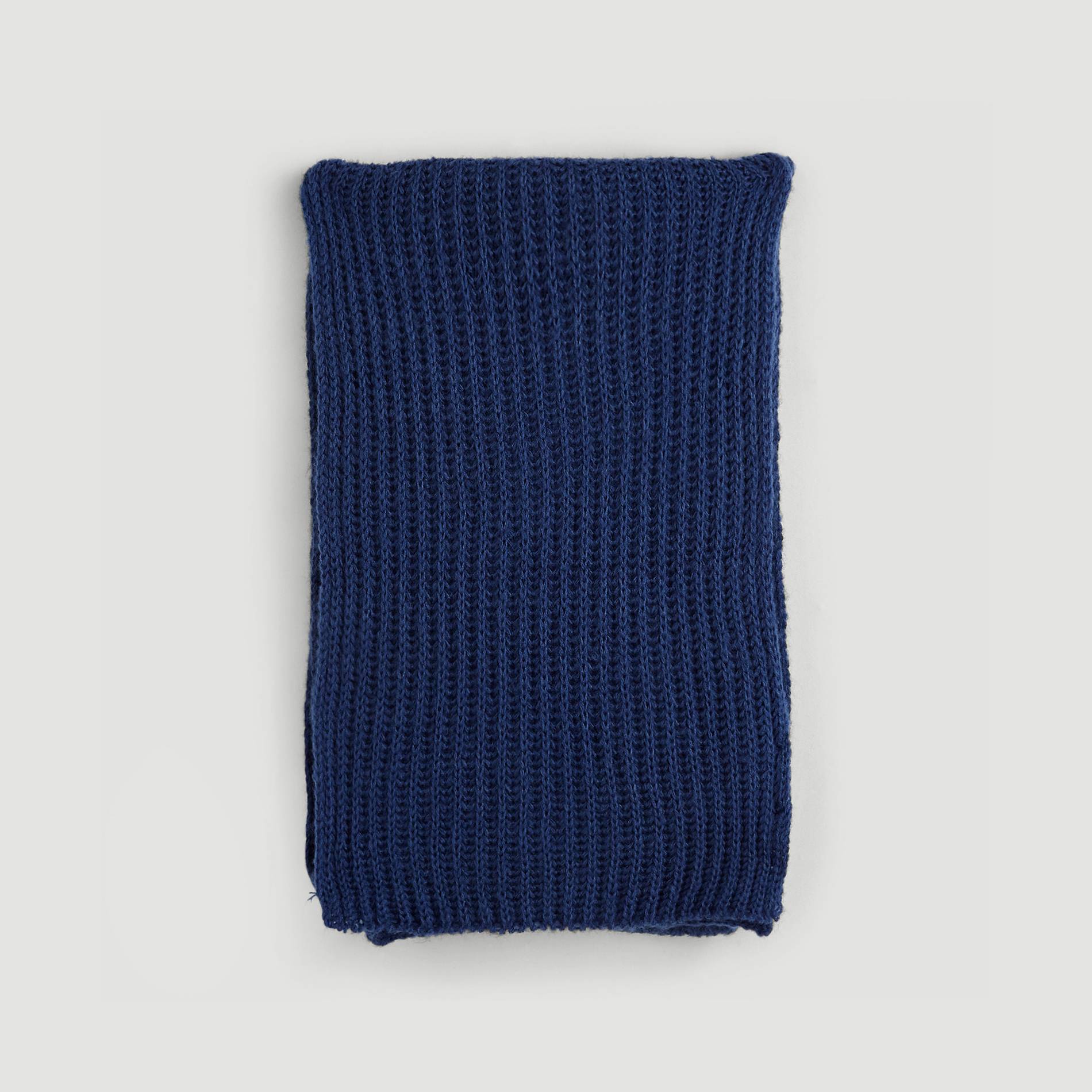 Echarpe en tricot unie, Bleu vif, large image number 1.0