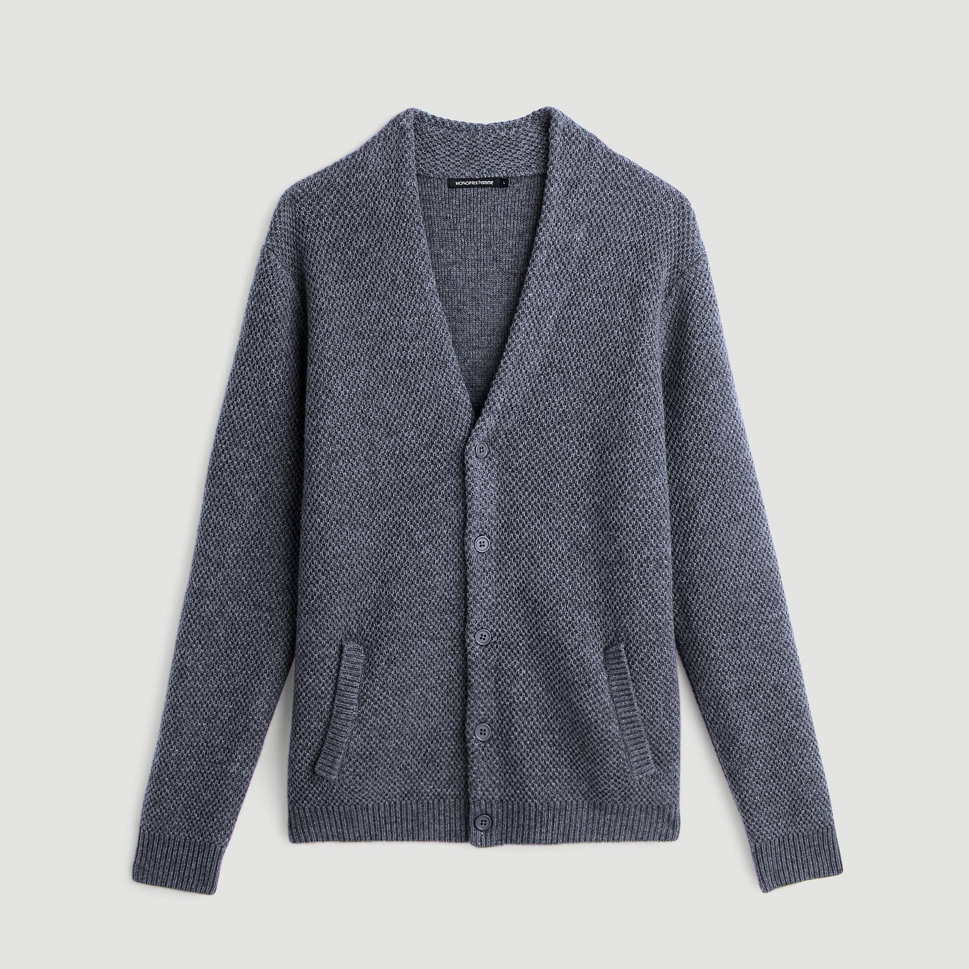 Gilet veste, Gris anthracite, large image number 2