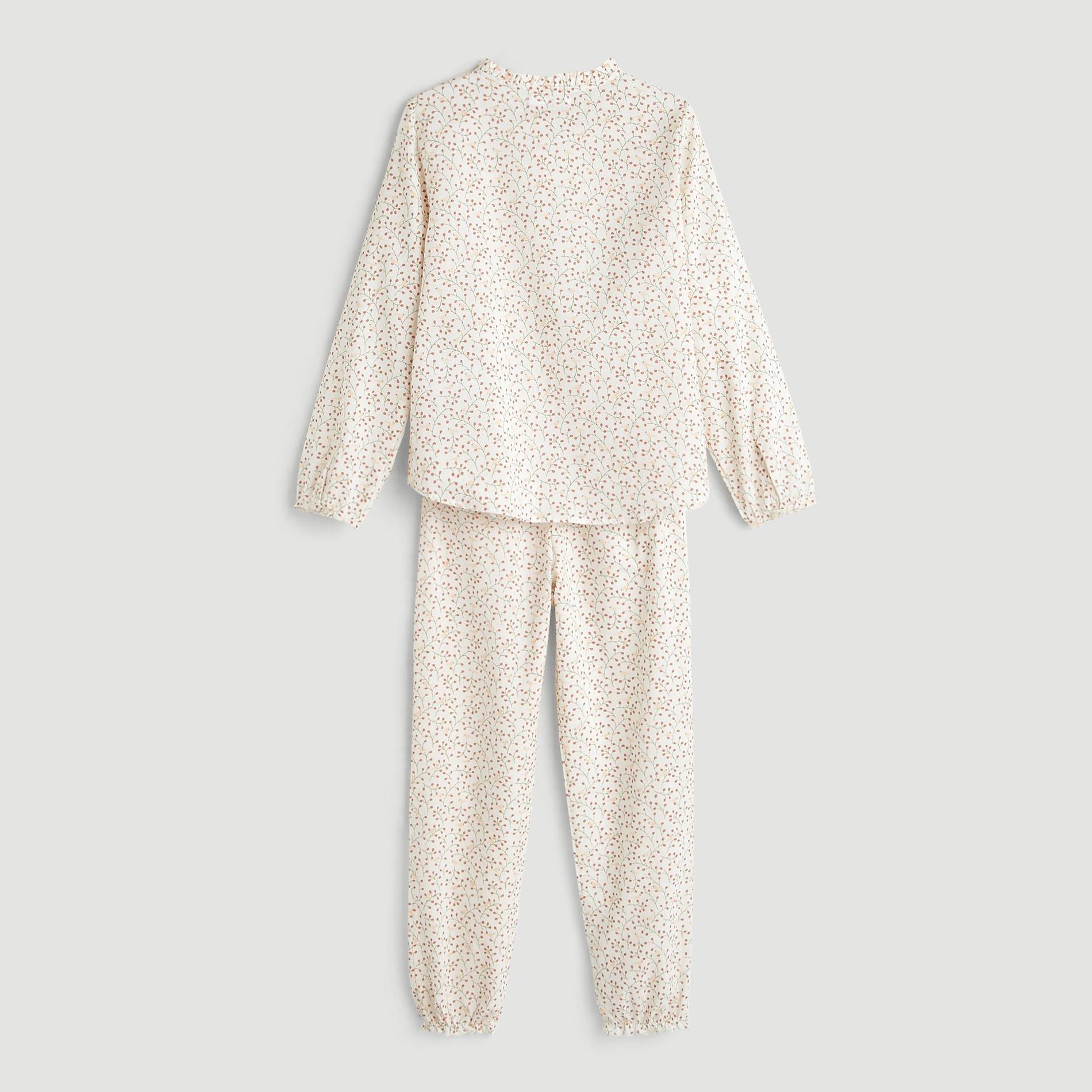 Pyjama imprimé, Ecru, large image number 1